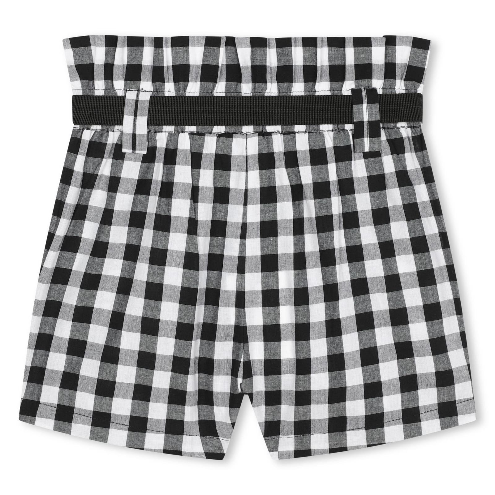 Shop Dkny Shorts With Logo In Black