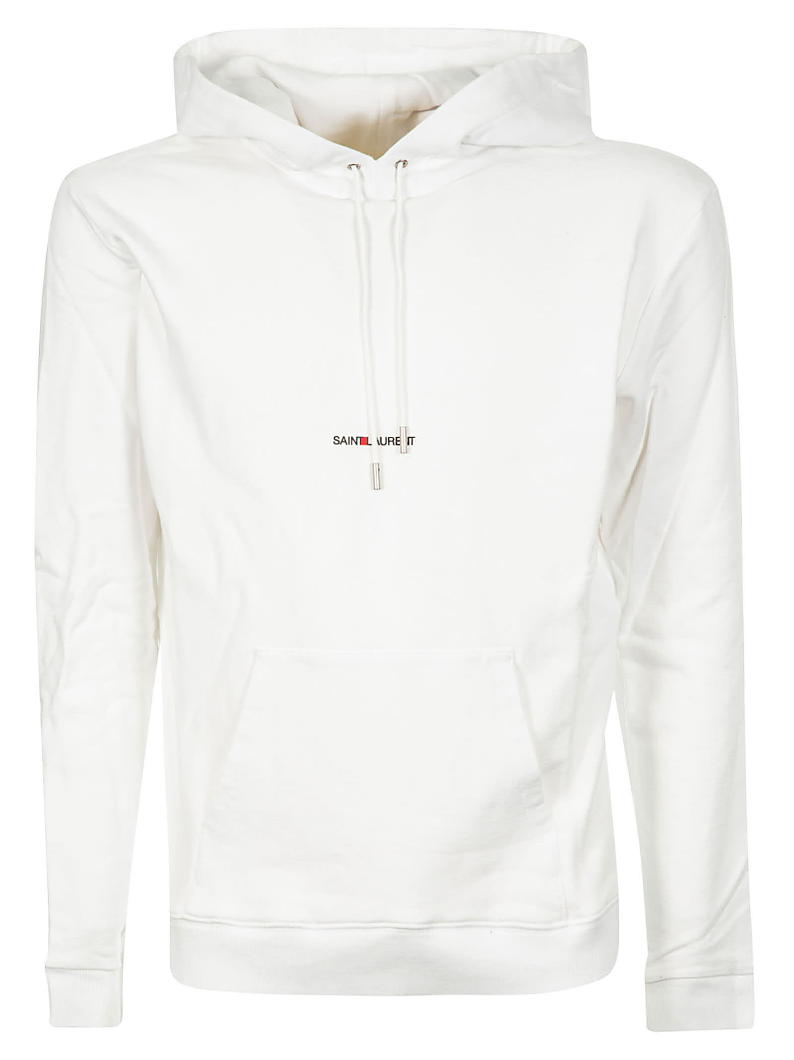 white saint laurent hoodie