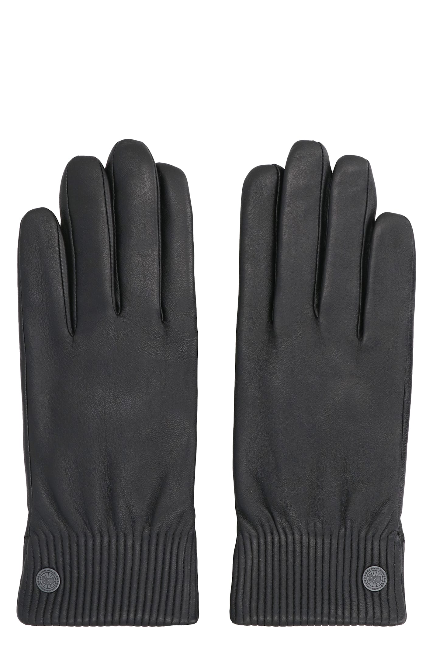 Black Leather Gloves