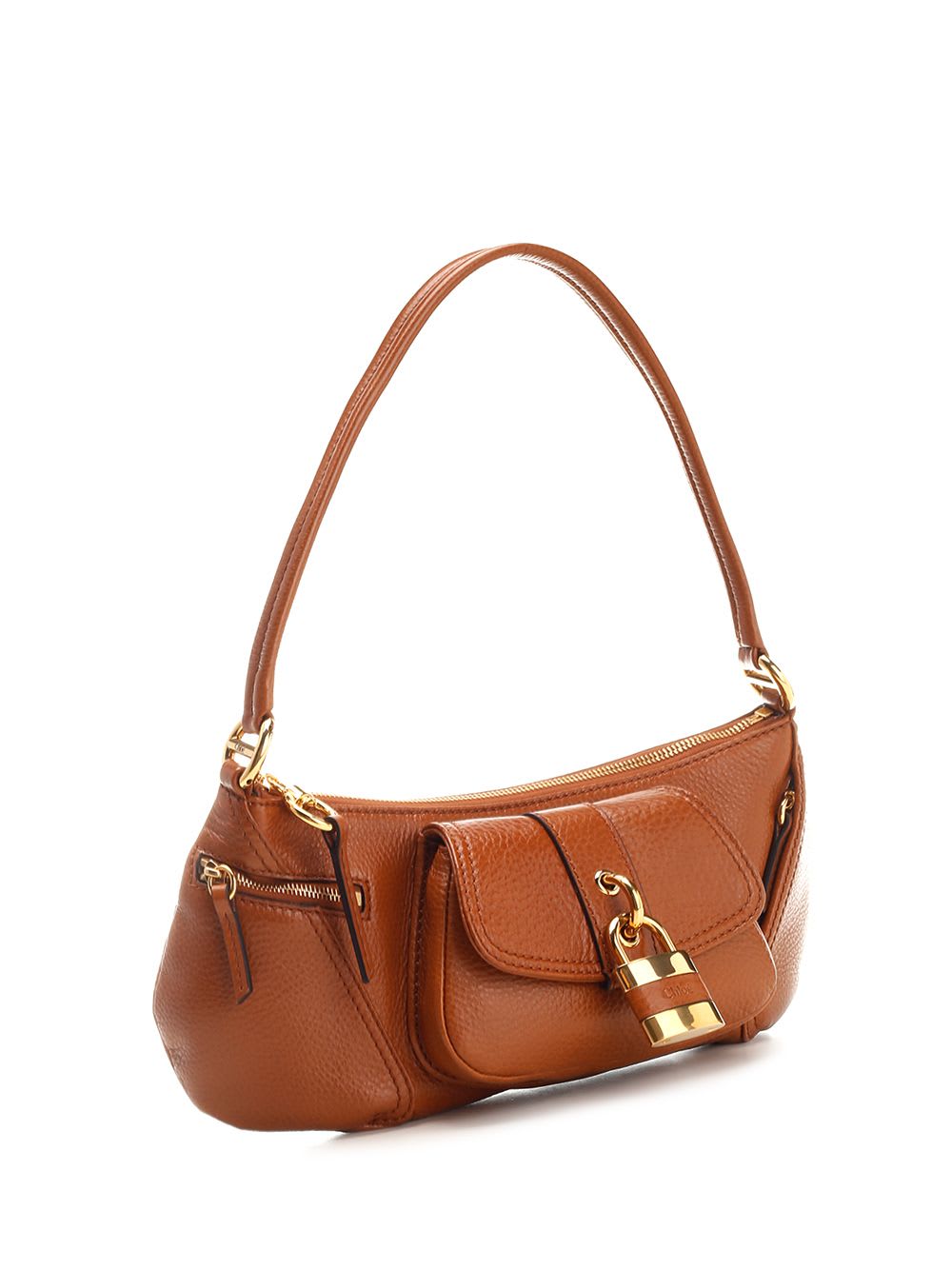 Shop Chloé The 99 Shoulder Bag In Brown