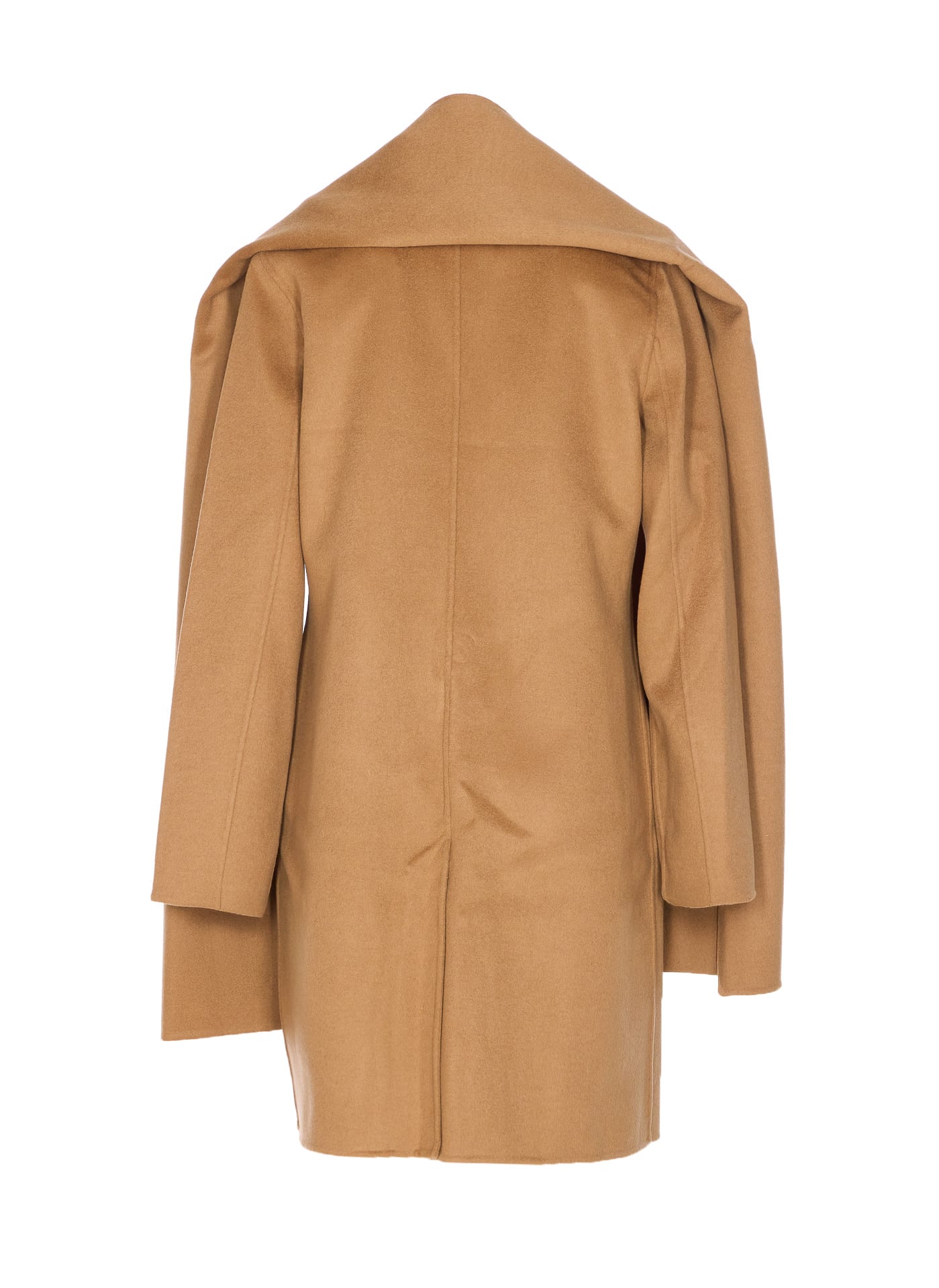 Michael Michael Kors Single-breasted Coat In Brown
