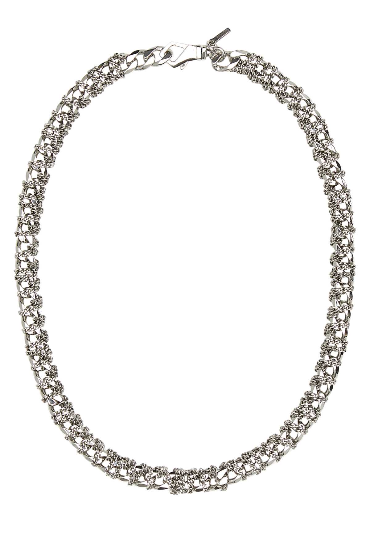 925 Silver Entwined Chain Necklace