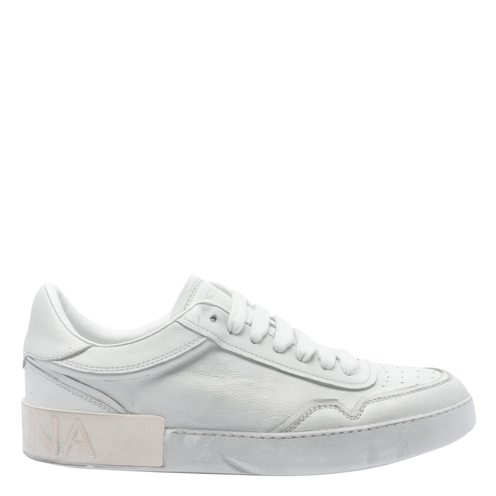 Dolce & Gabbana Portofino Sneakers In White