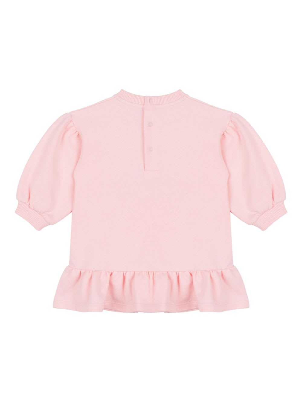 Moschino Kids Teddy Bear Dress In Pink