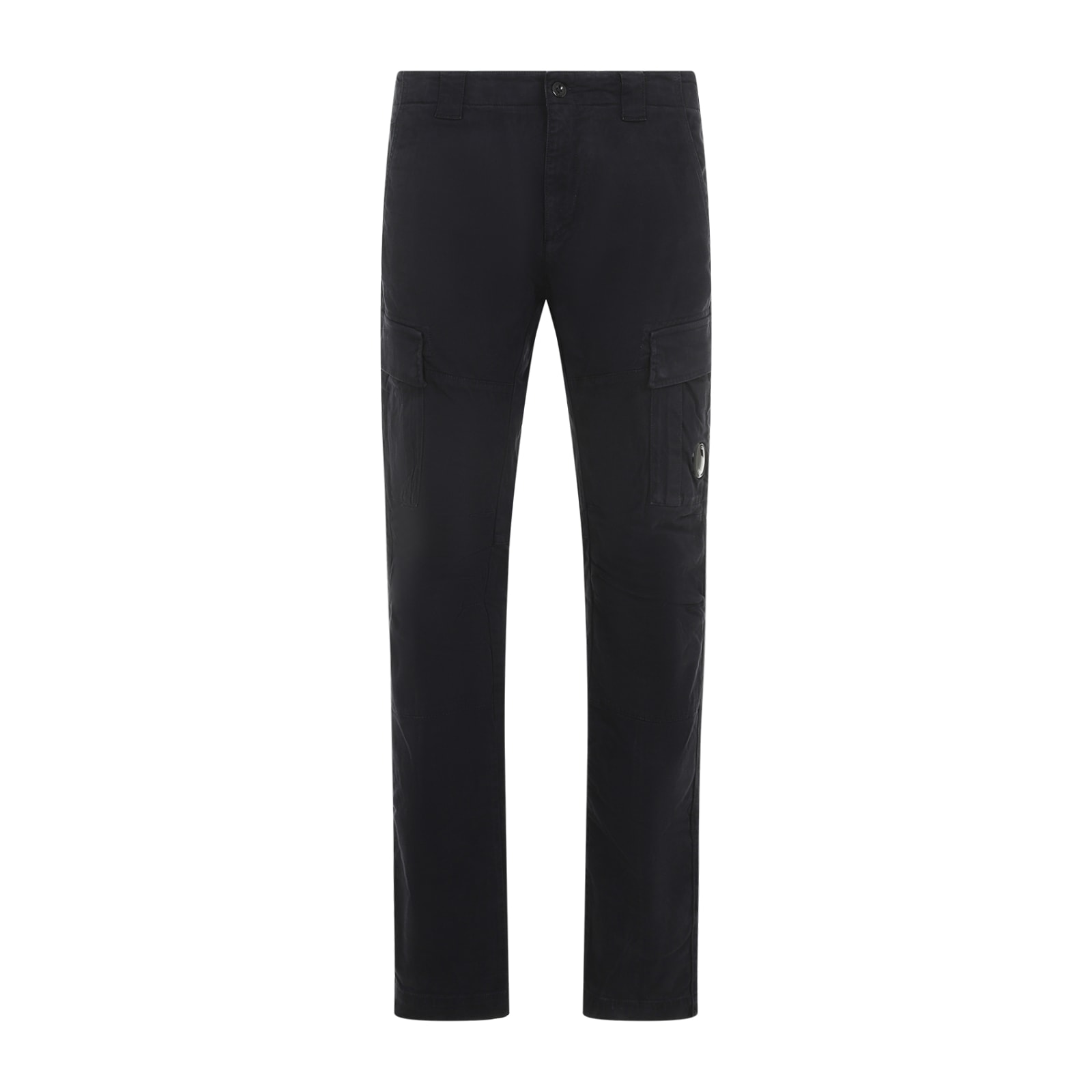 Shop C.p. Company Cargo Pants In Total Eclipse