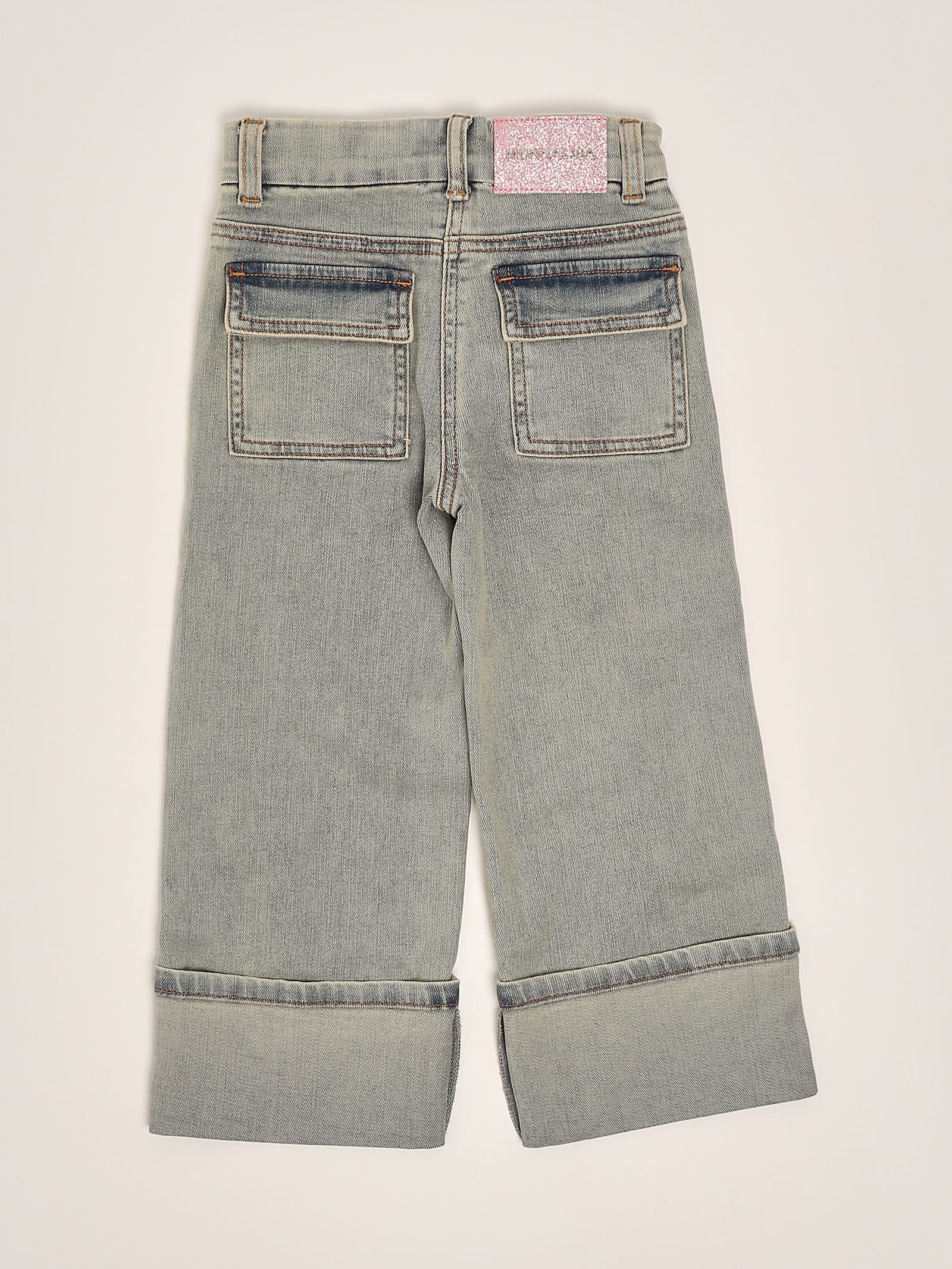 Monnalisa Jeans Jeans In Gray