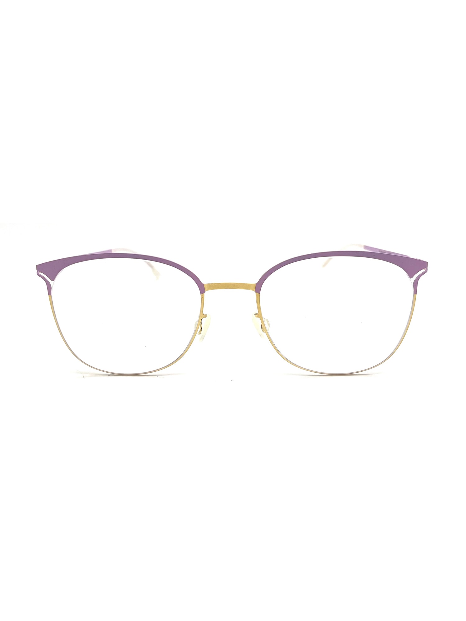 Shop Mykita Edda Eyewear In Gold Palelilac