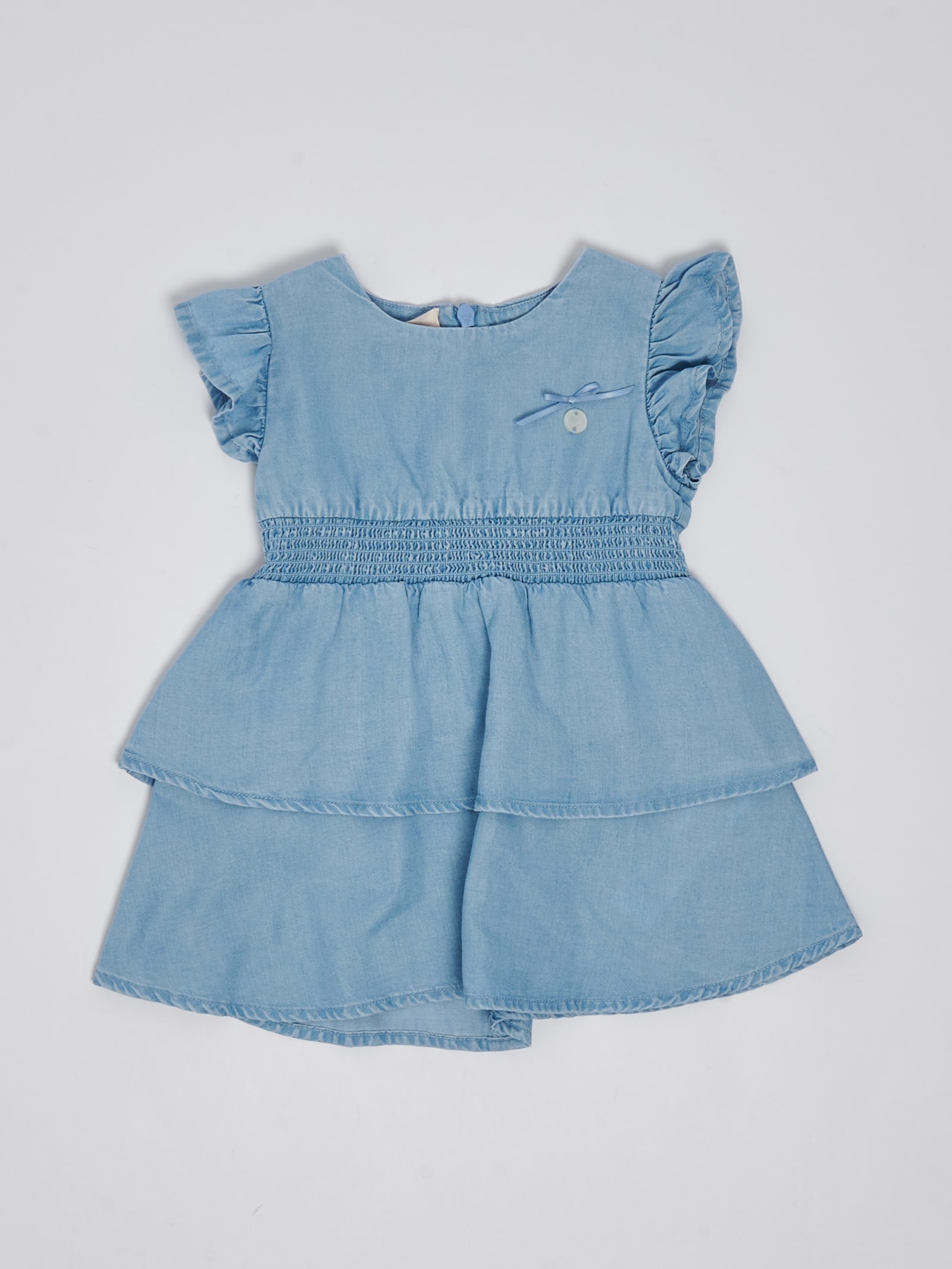 Liu •jo Babies' Denim Dress Dress In Denim Chiaro