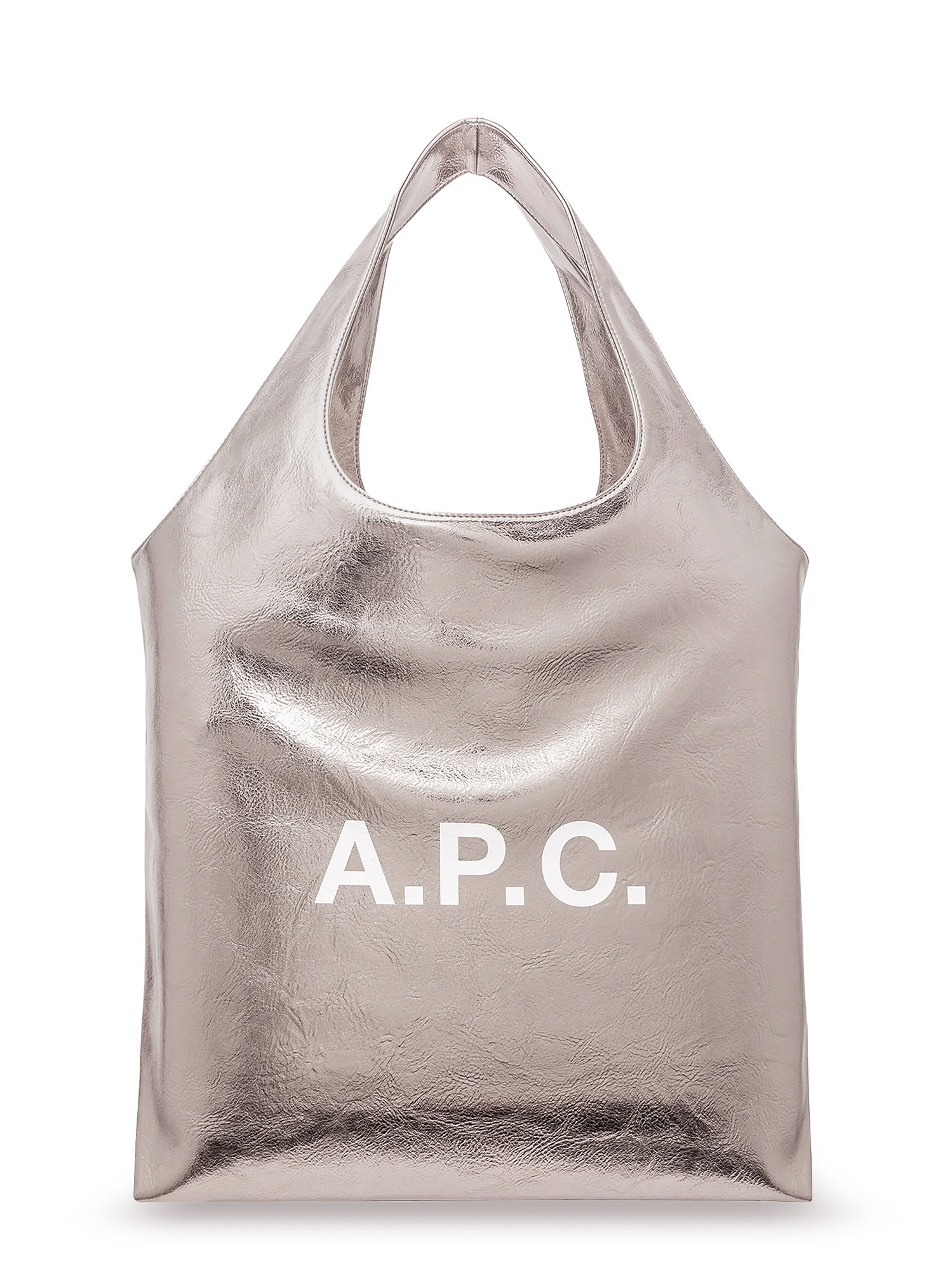 Apc A.p.c. Women Shoulder Bag With Maxi Logo Print