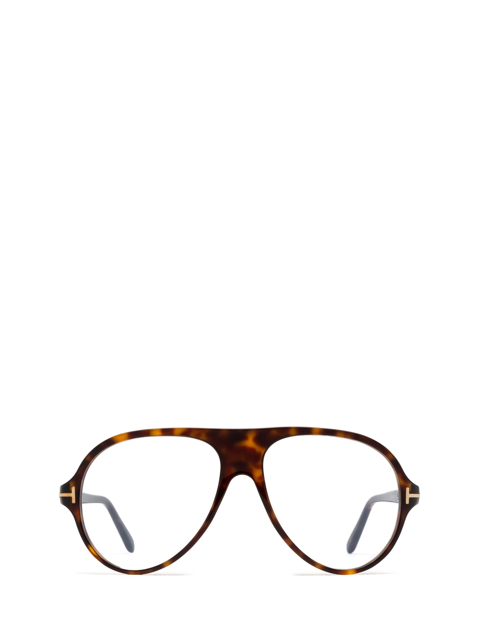 Shop Tom Ford Ft5012-b Dark Havana Glasses