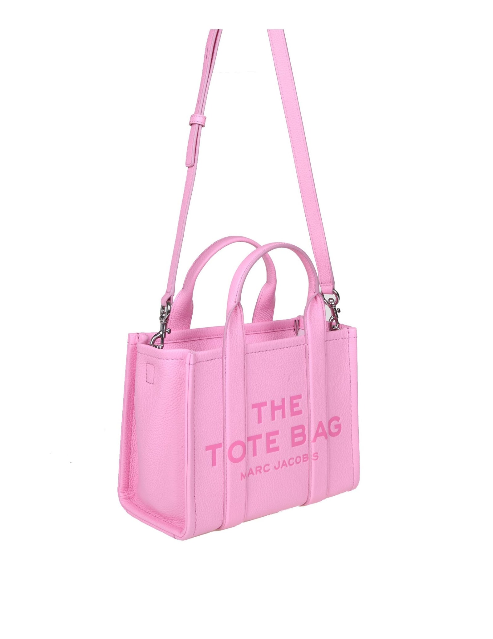 Marc Jacobs The Small Leather Tote In Fluro Candy | ModeSens