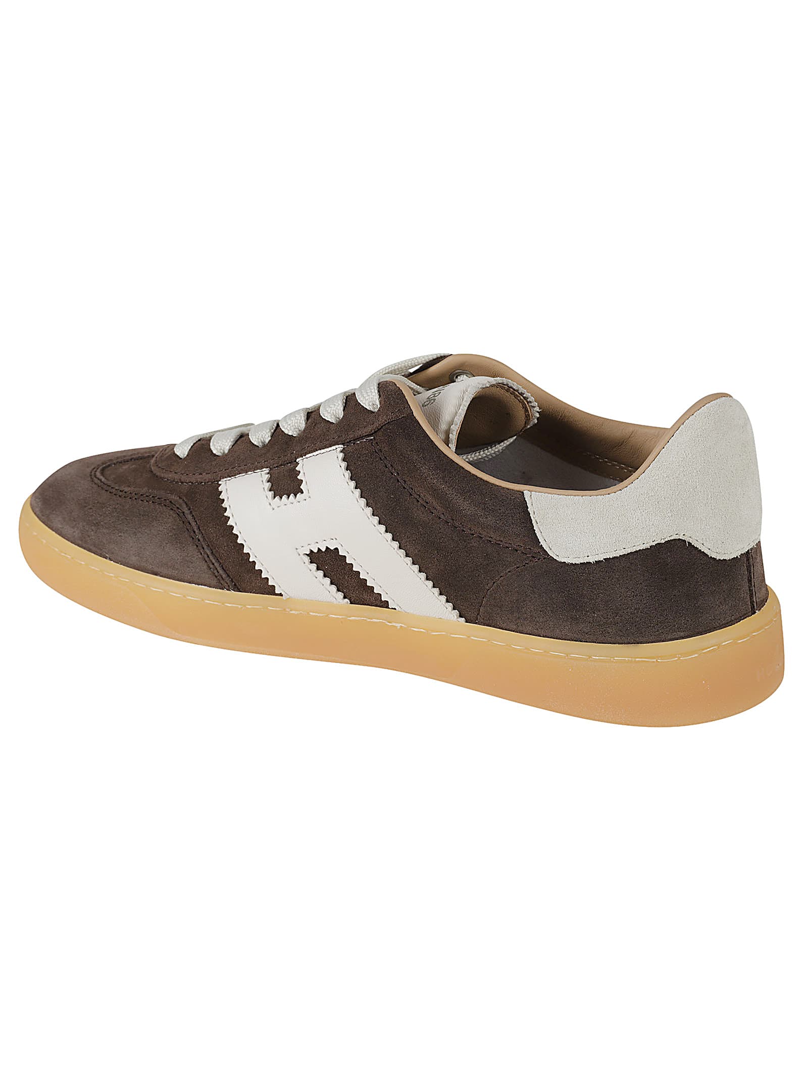 Shop Hogan Cool Sneakers In Brown