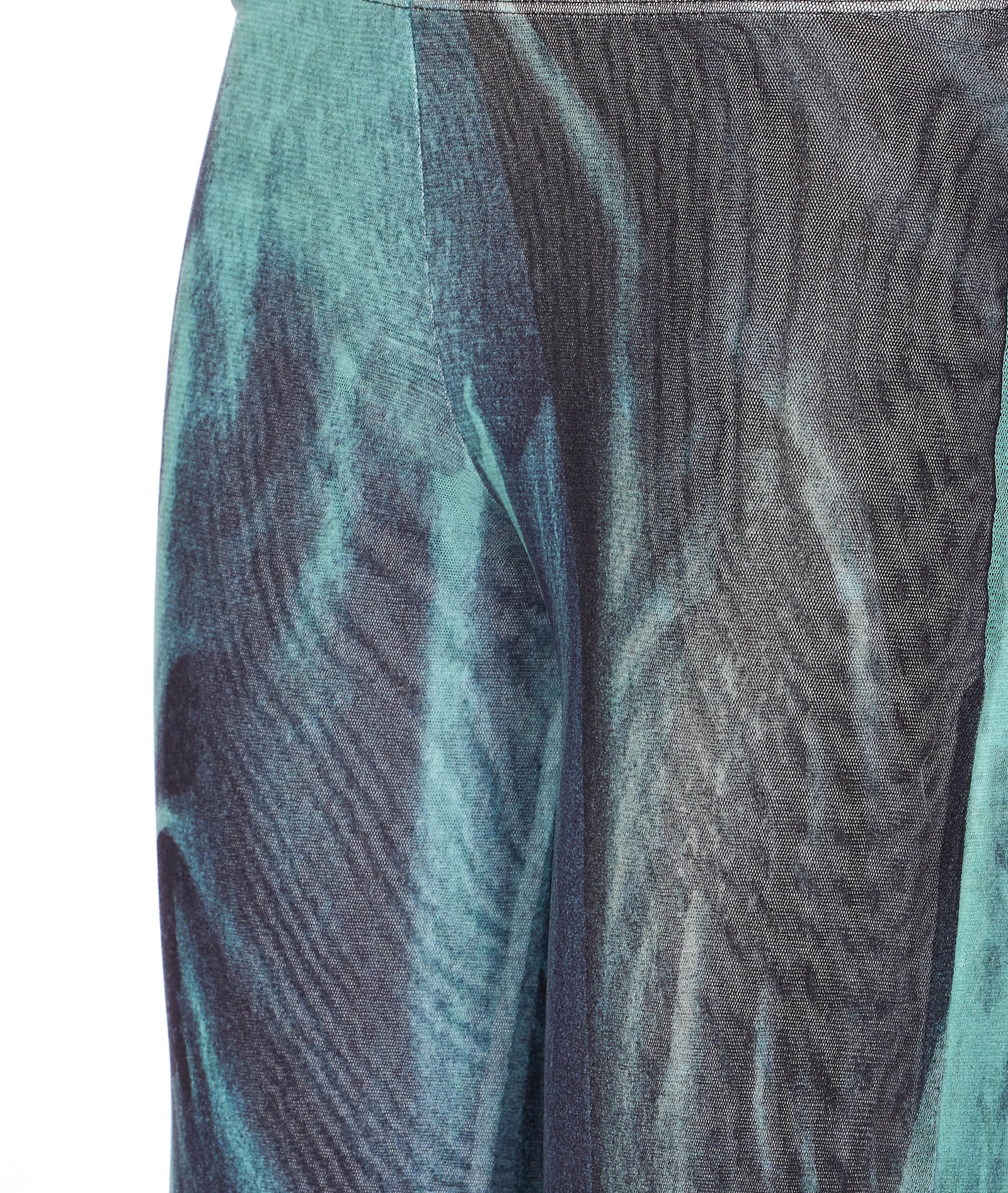 Jean Paul Gaultier The Water Print Pants In Multi