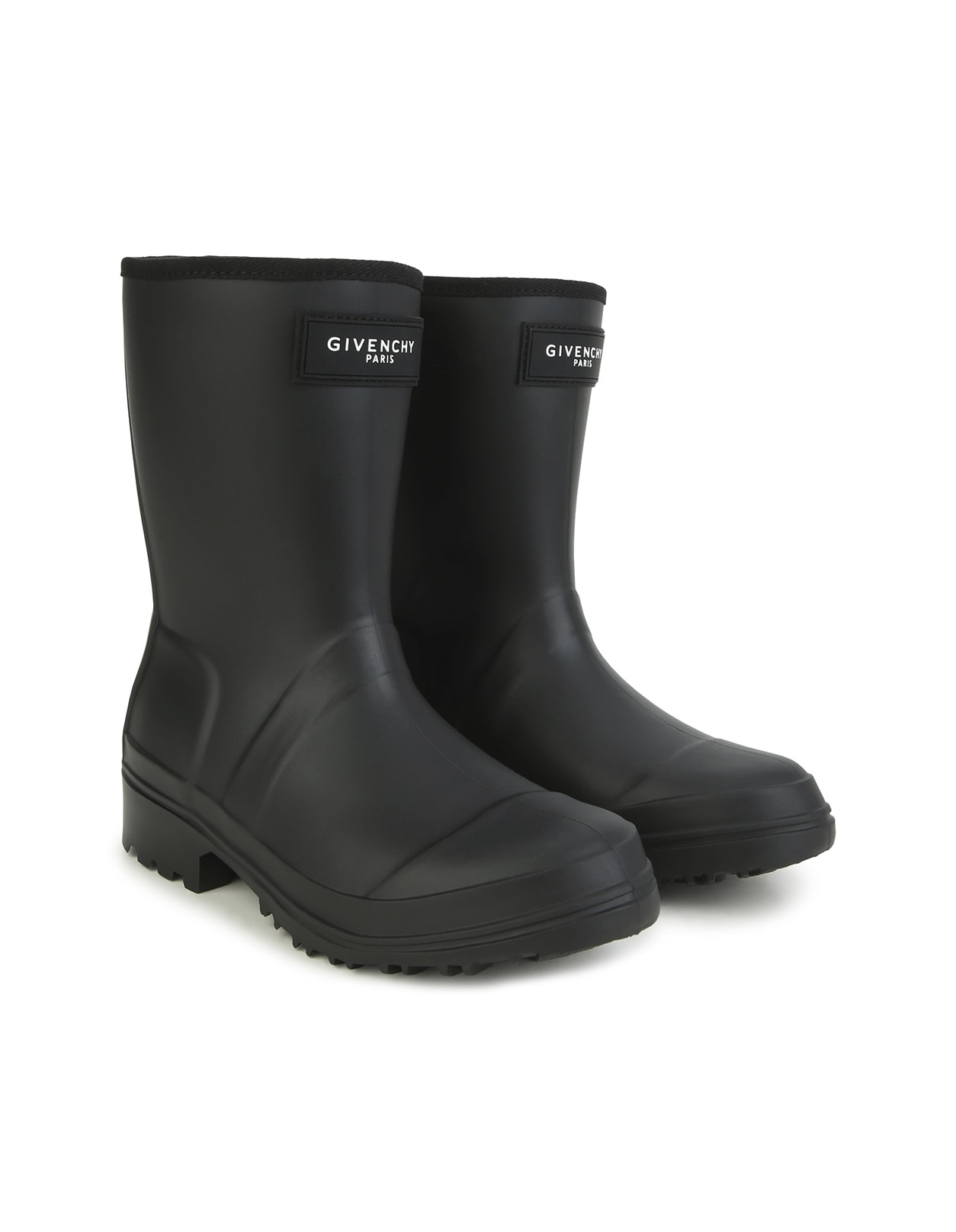 GIVENCHY GIVENCHY 4G RAIN BOOTS IN BLACK