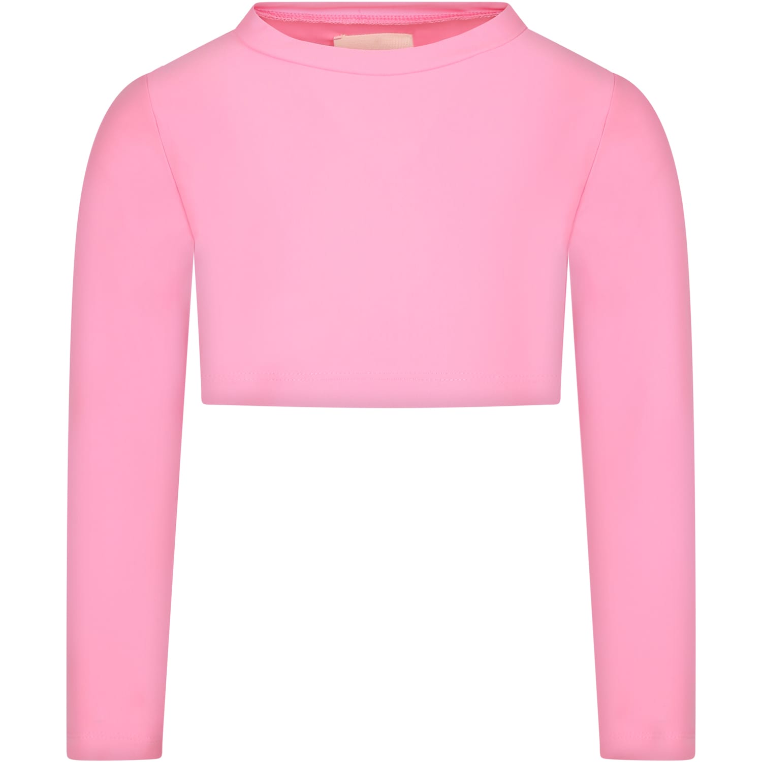 Douuod Pink T-shirt With Long Sleeves For Girl