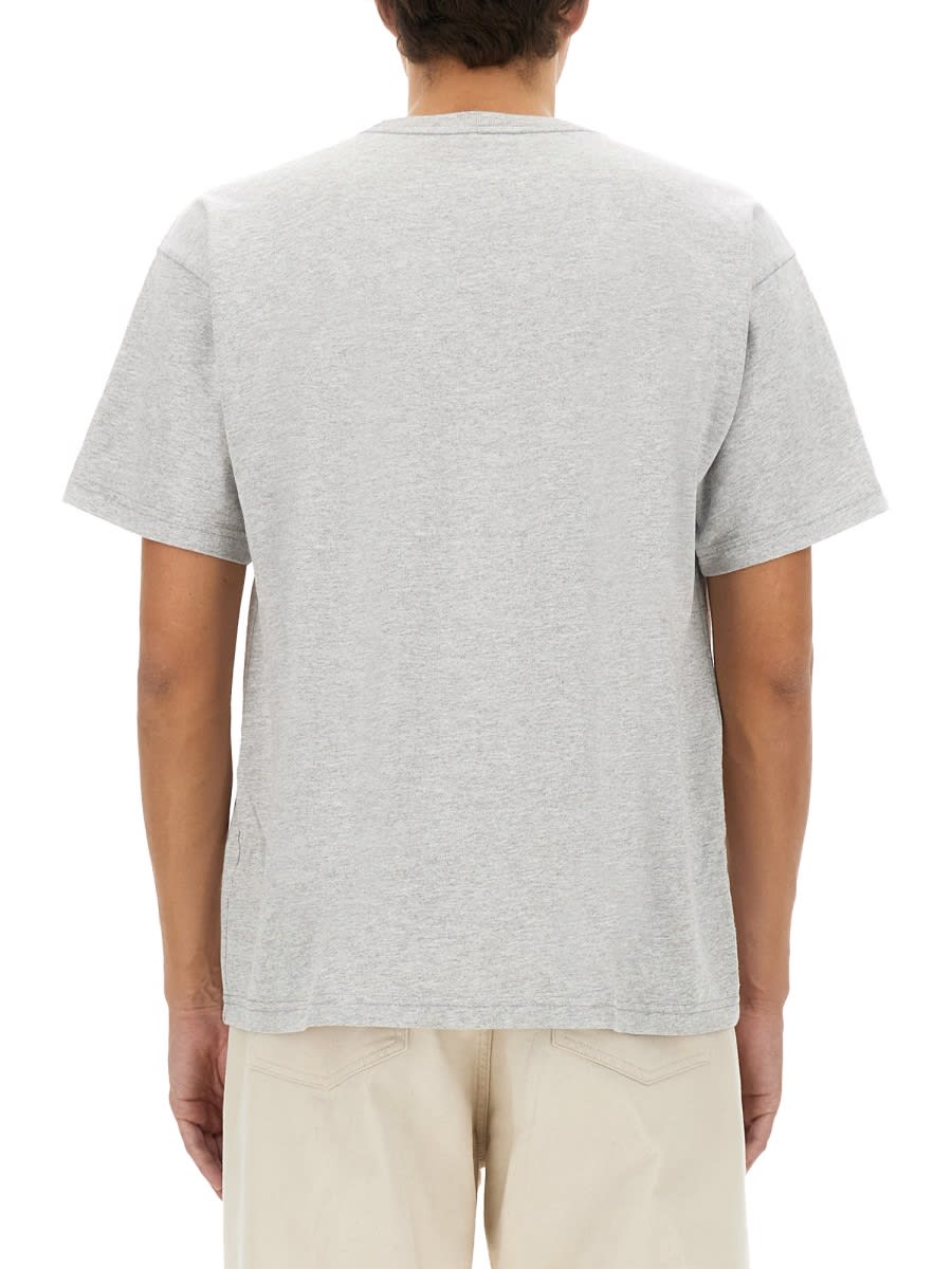 Obey Graphic-print T-shirt In Grey