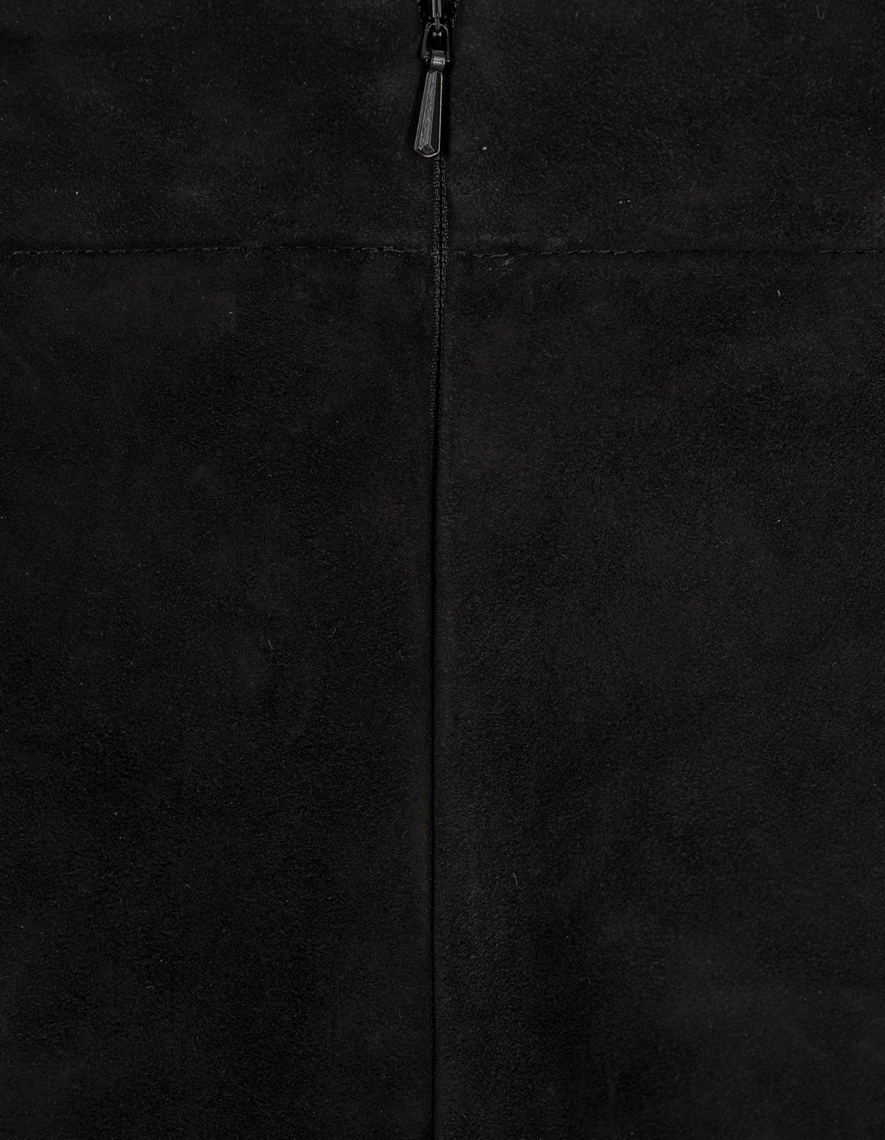 Max Mara Cedro Suede Mini Shorts In Black