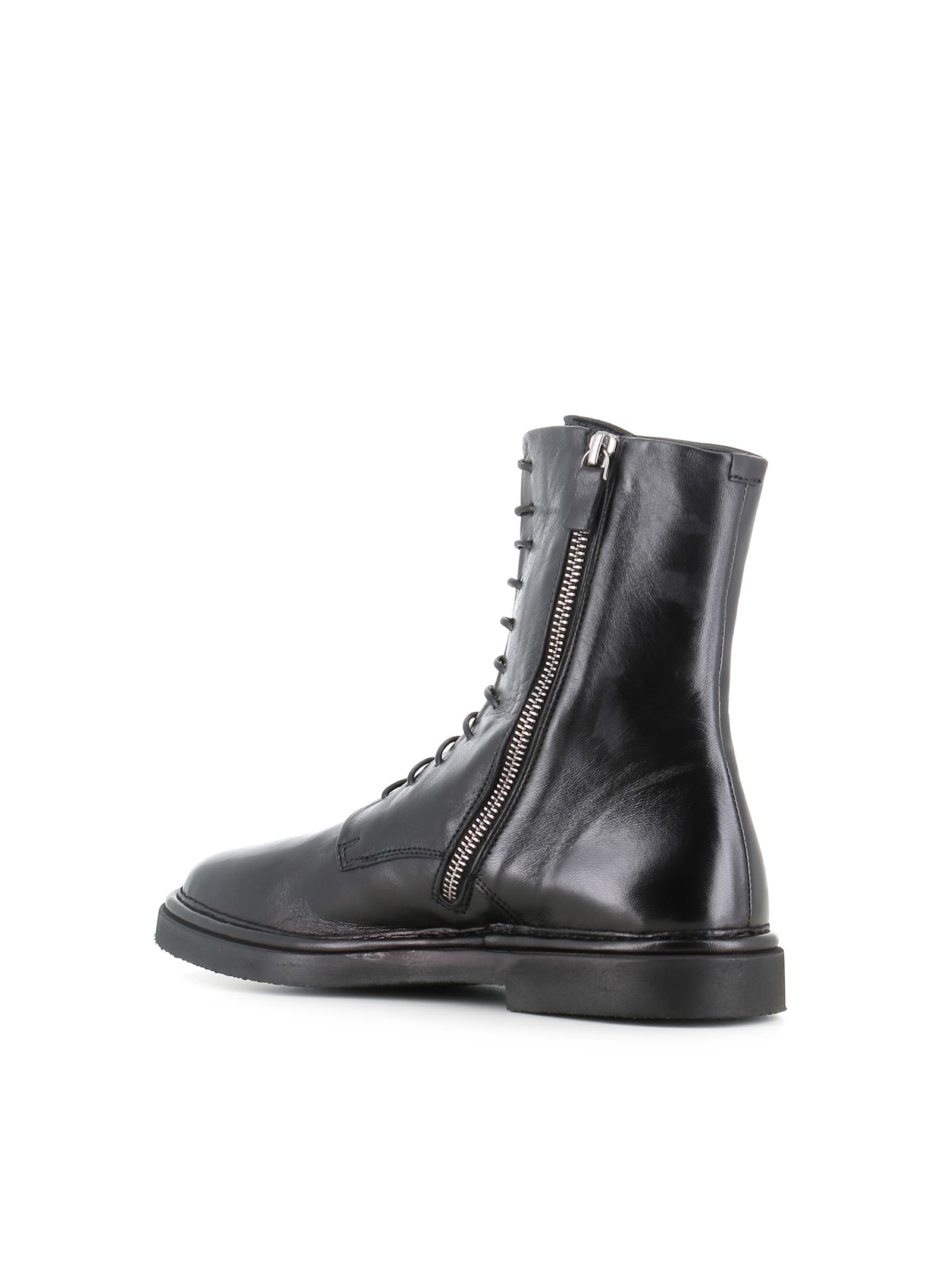 Alexander Hotto Lace-up Boot 68636 In Black