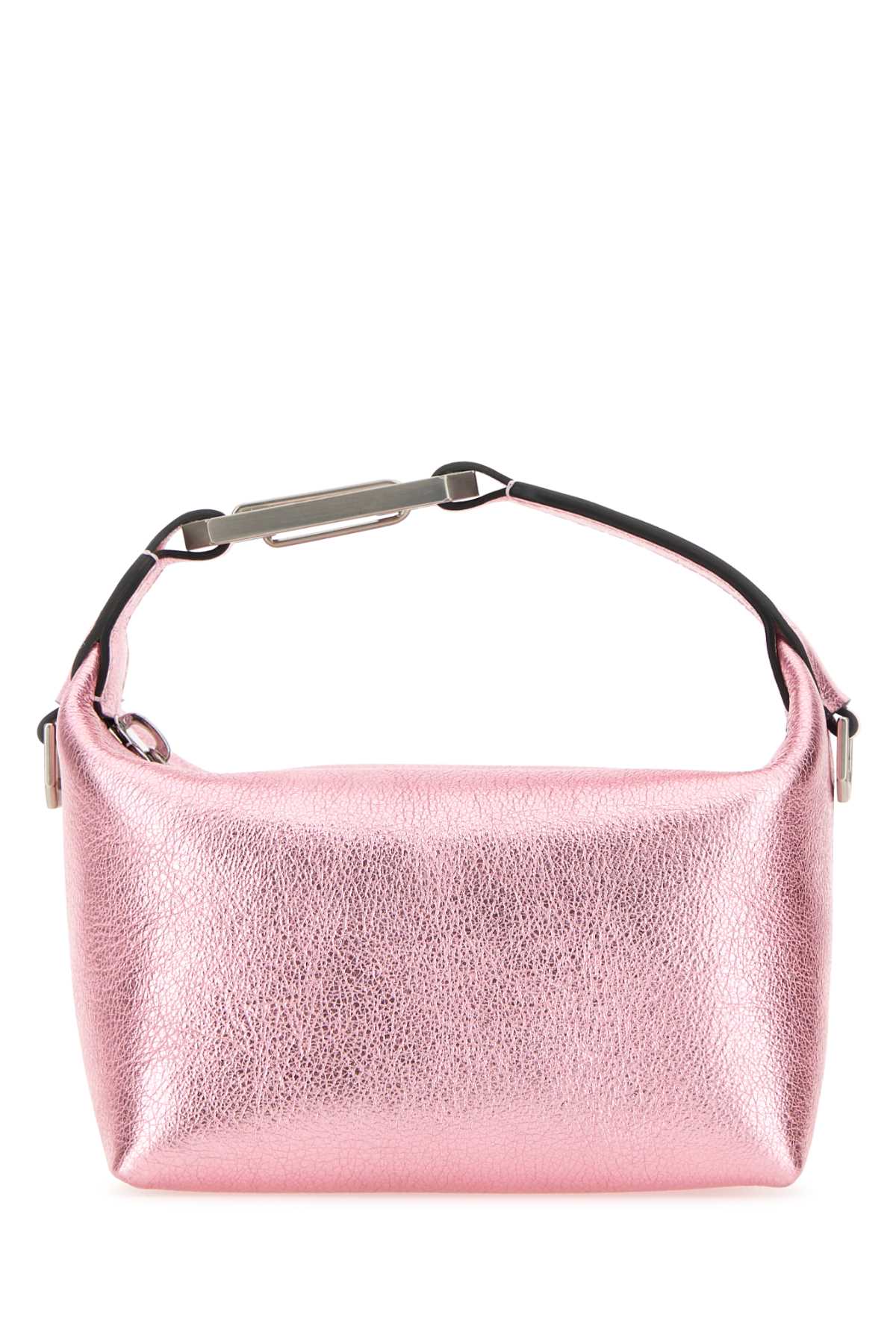 Pink Leather Moonbag Handbag