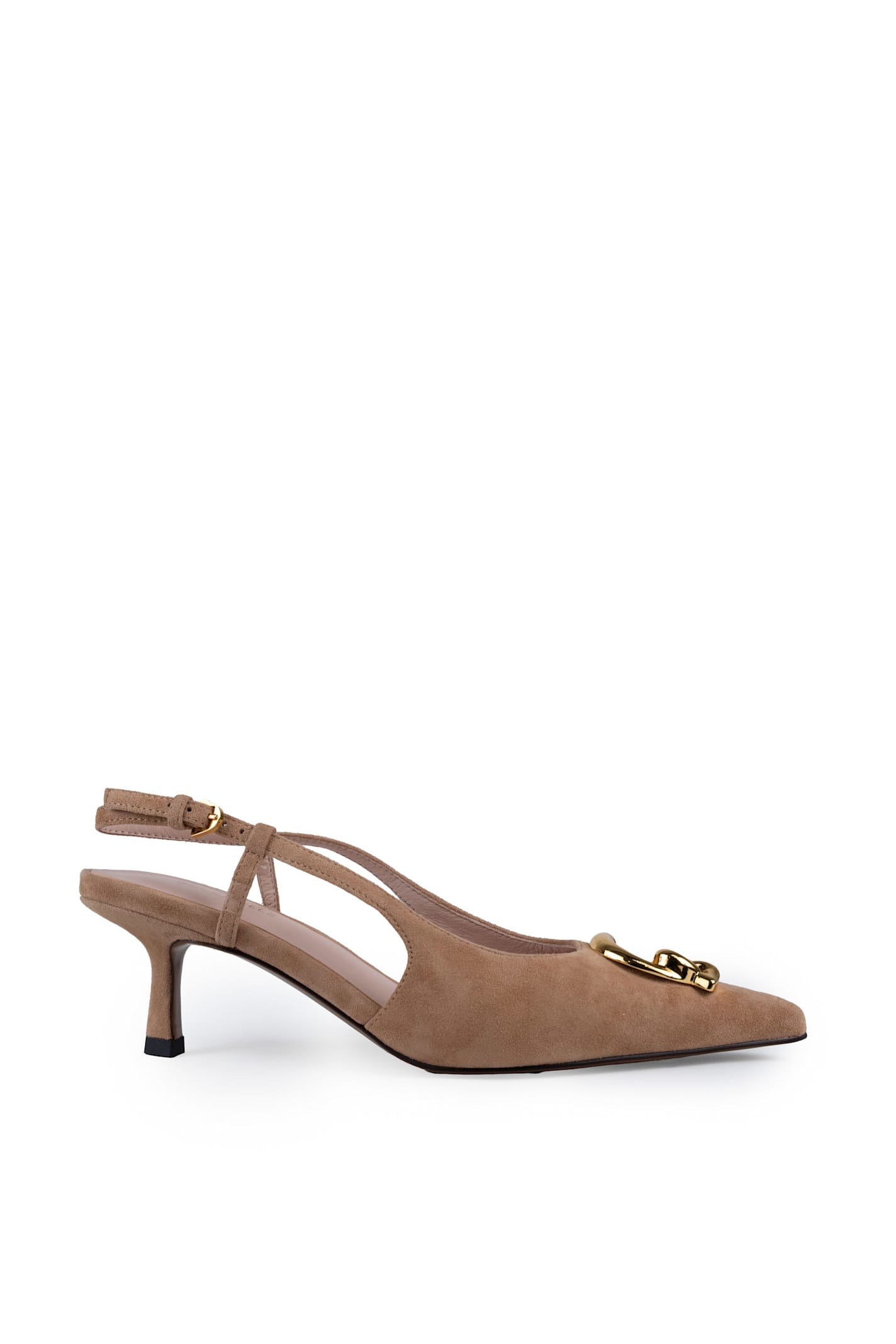 C-me Slingback Shoes In Suede