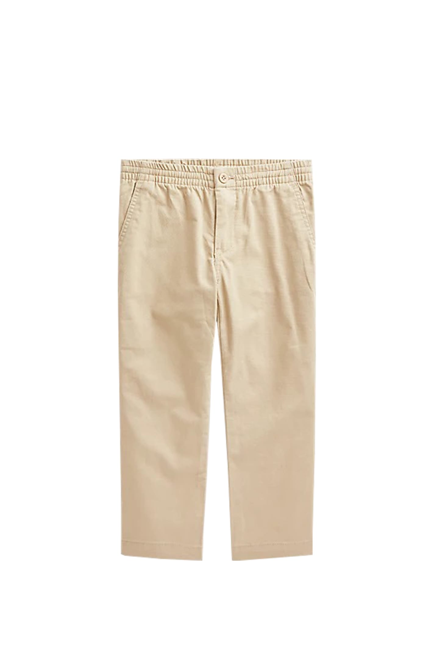 Ralph Lauren Kids' Cotton Pants In Beige