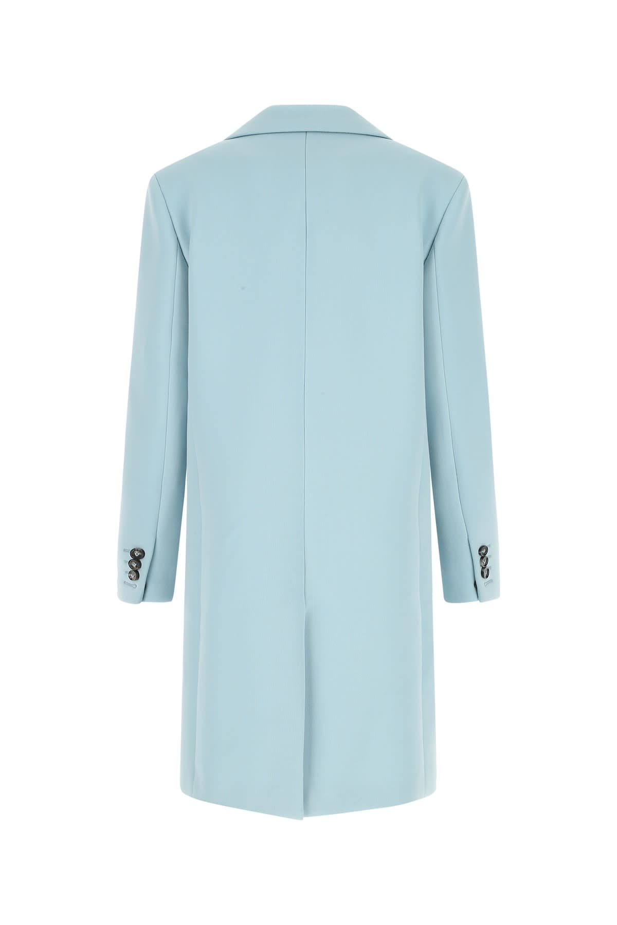 コート Bottega Veneta Pastel Blue Viscose Blend Coat Bottega Veneta Pastel Light-blue Tricotine Coat | ModeSens