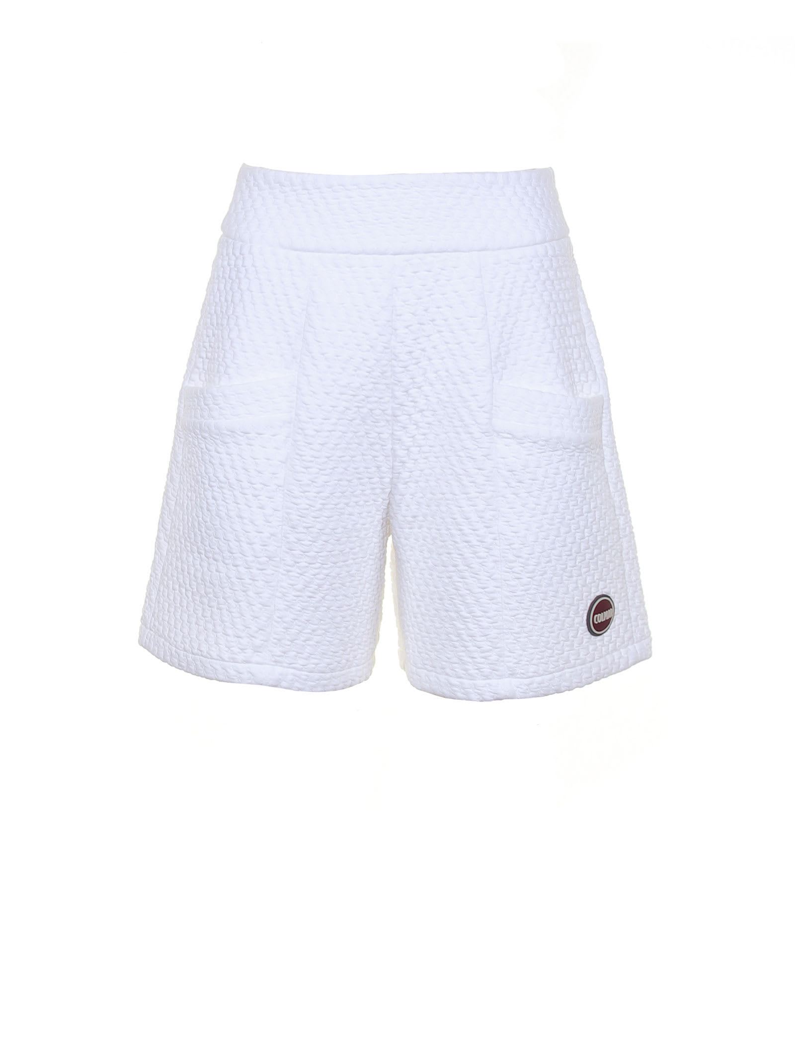Colmar Shorts With Logo In Bianco
