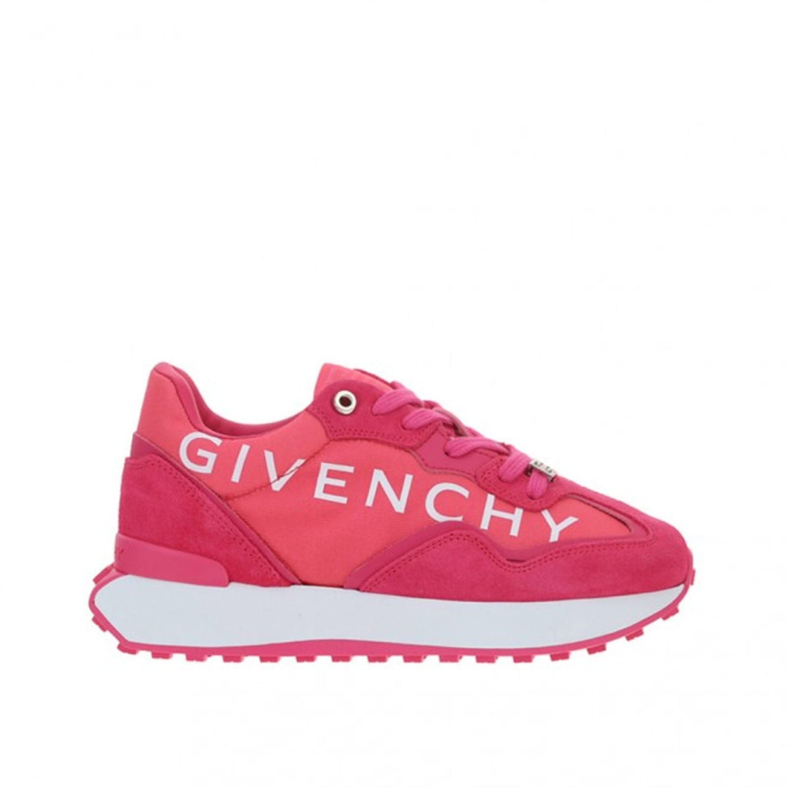 GIVENCHY CANVAS AND SUEDE SNEAKERS
