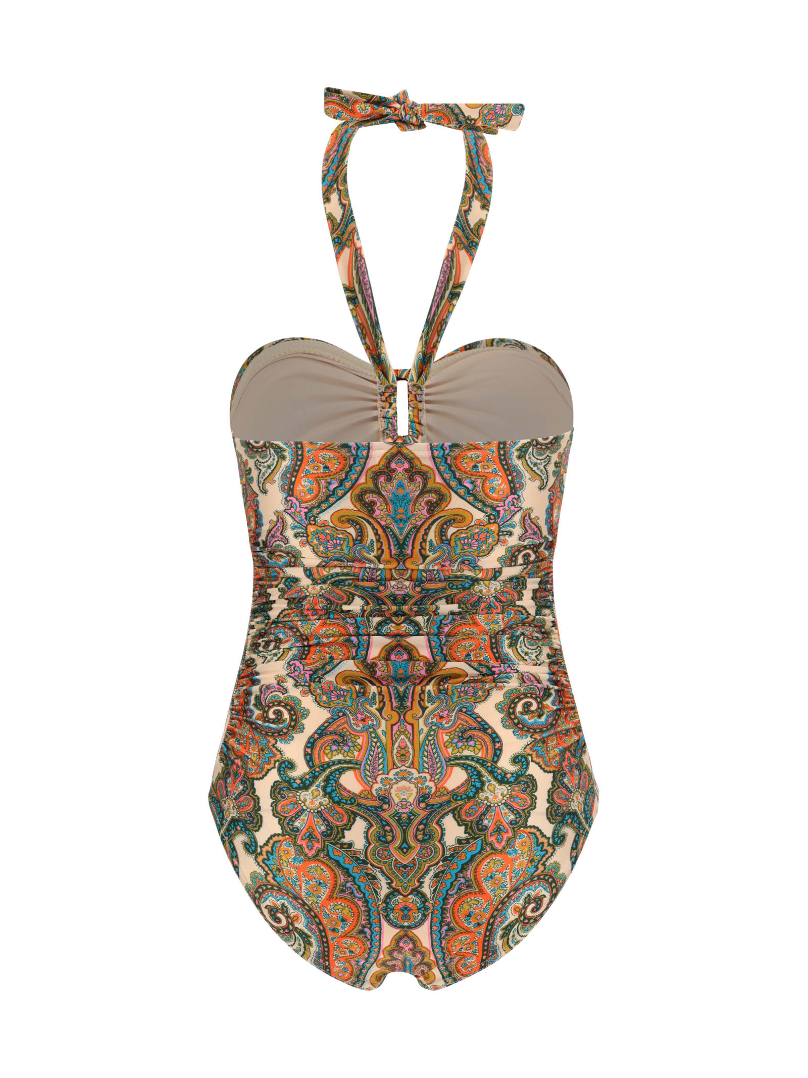 Shop Zimmermann Ottie Swimsuit In Multi Paisley