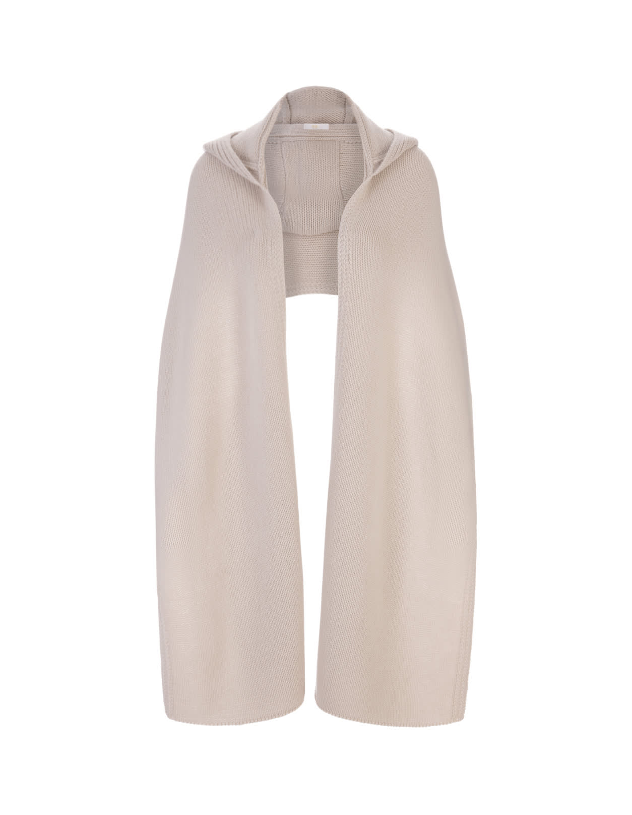 Fedeli Butter Cashmere Hooded Shawl