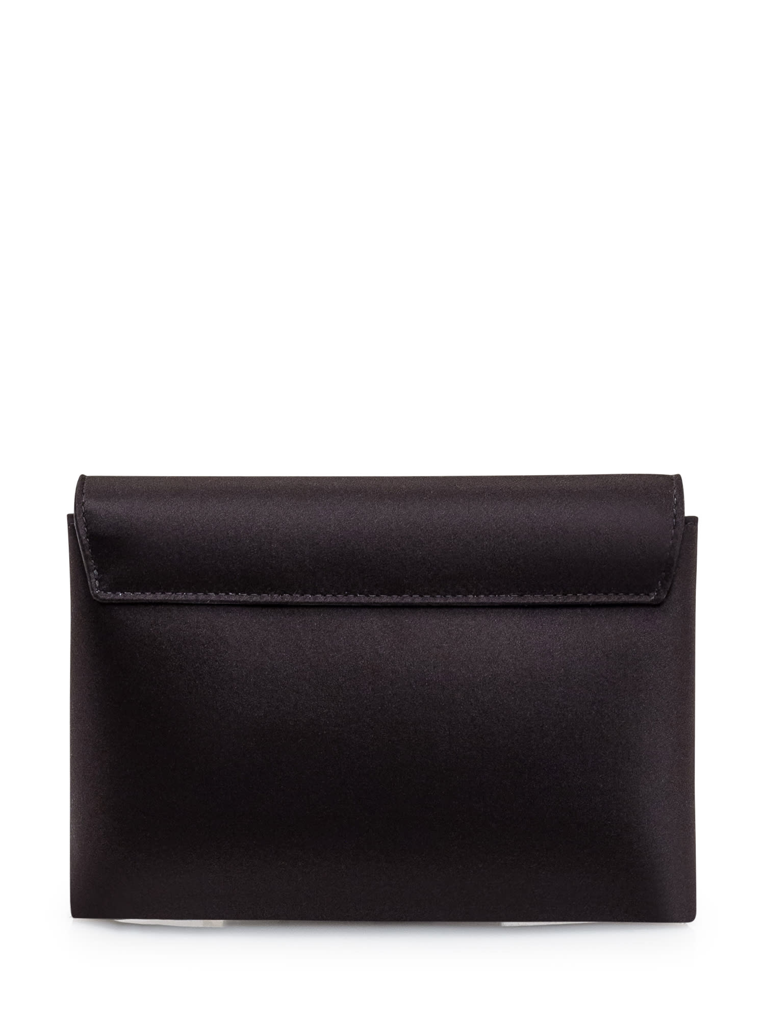 Shop Versace La Medusa Pouch In Black- Gold