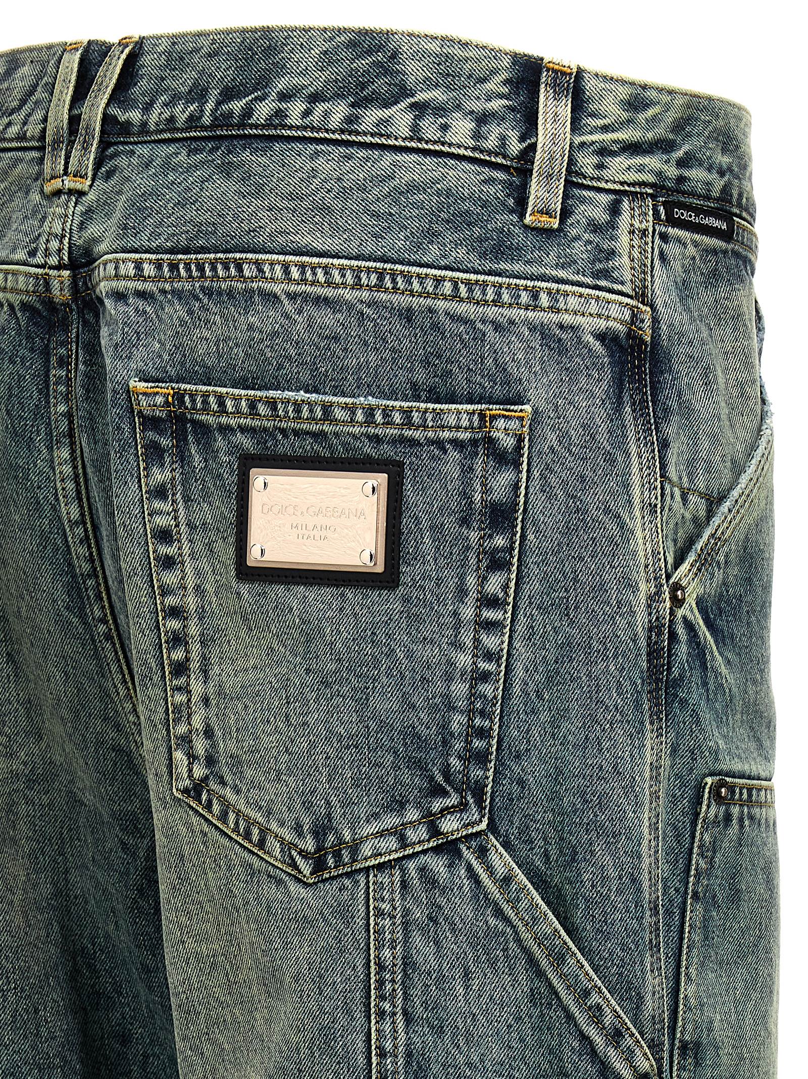 Shop Dolce & Gabbana Special Jeans In Light Blue