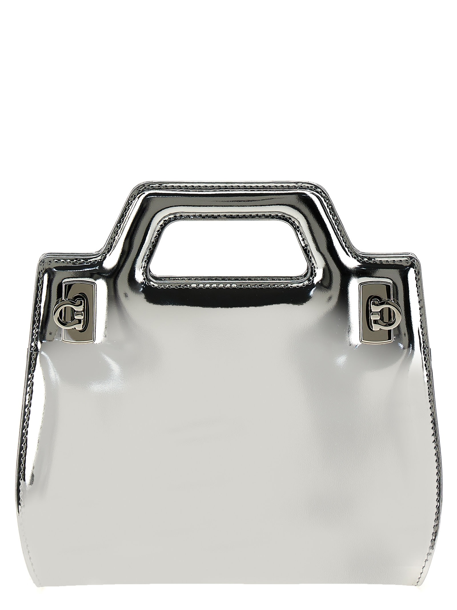 Shop Ferragamo Wanda Mini Handbag