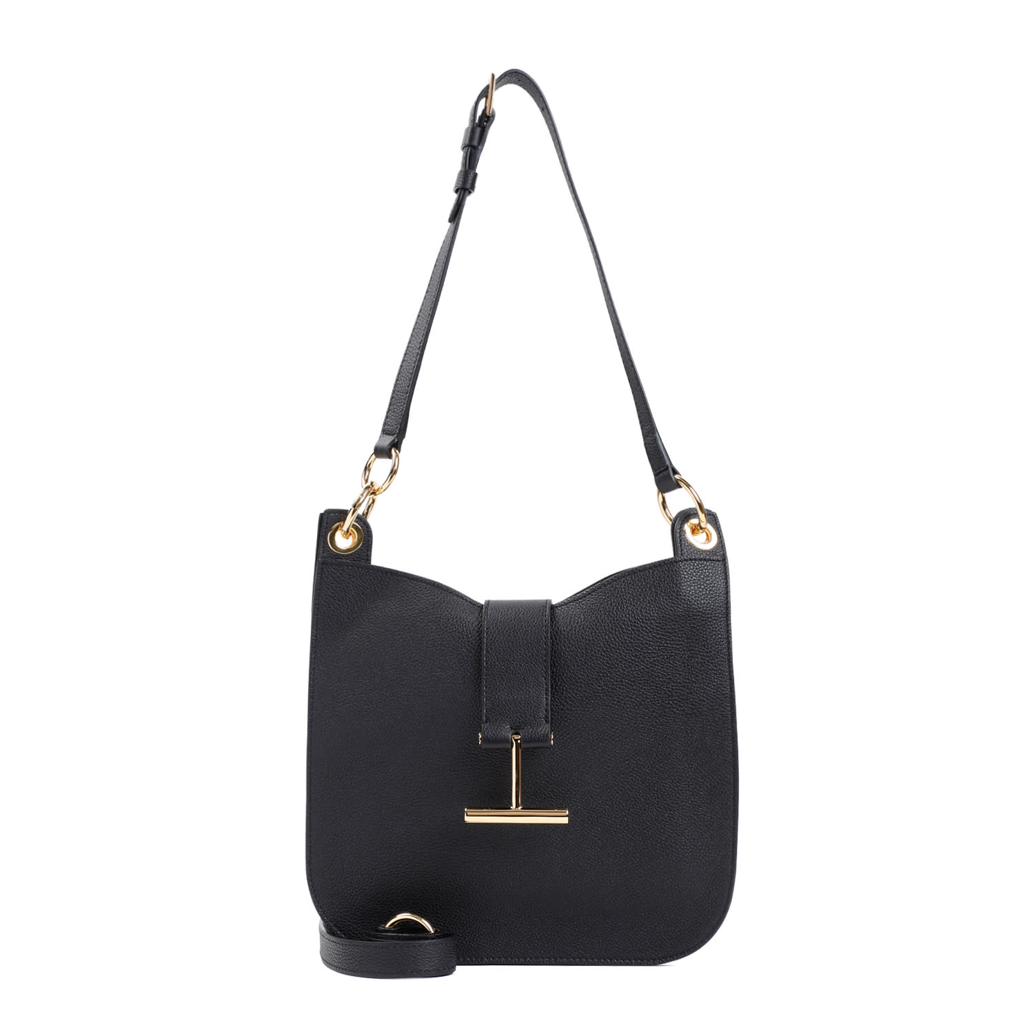 Shop Tom Ford Tara Shoulder Bag In Black