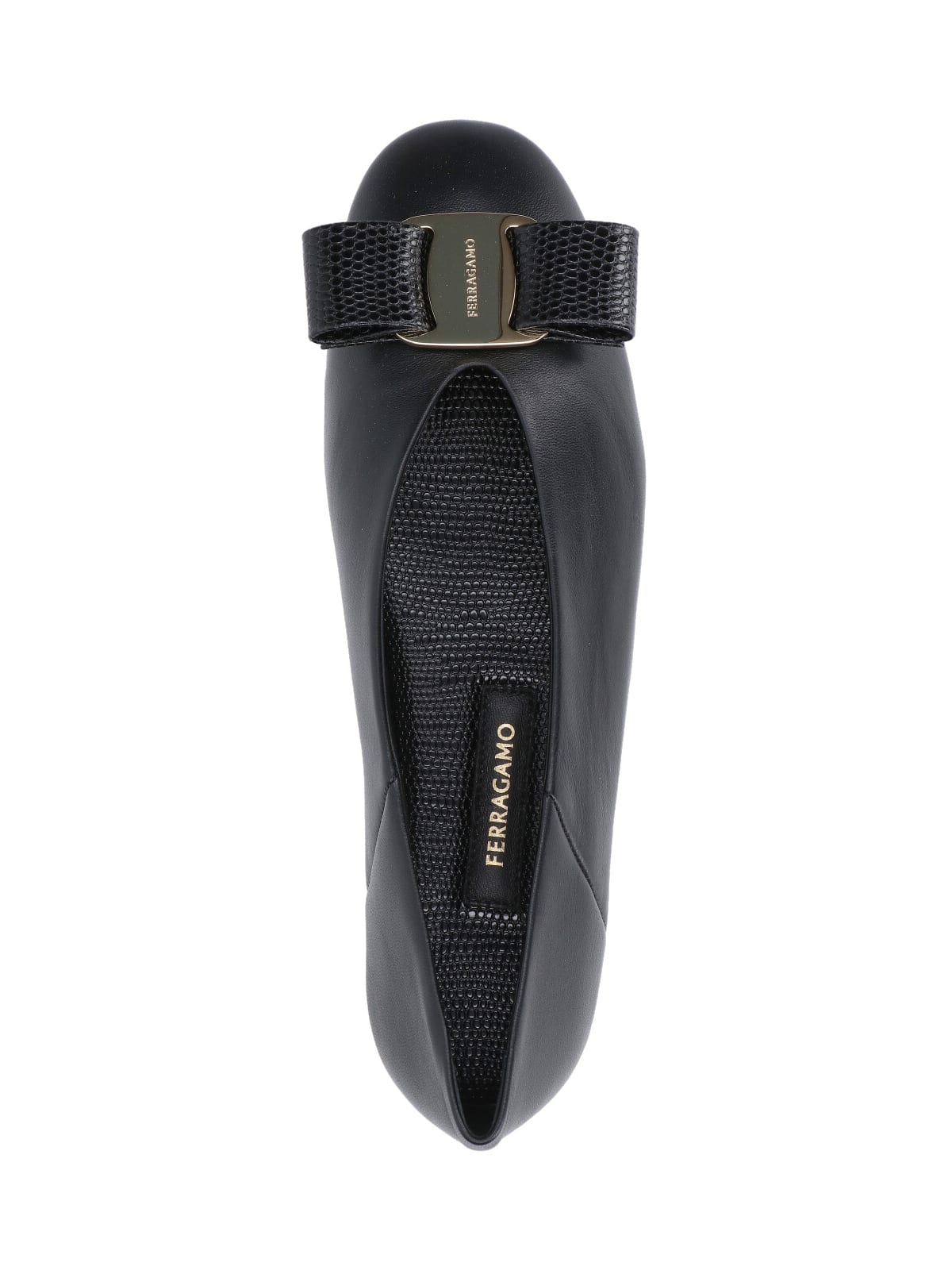 Ferragamo Vanna Ballet Flats In Multi