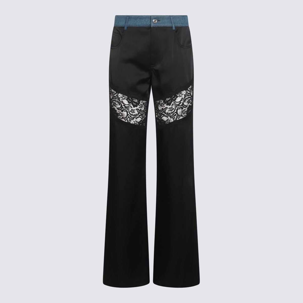 Blumarine Black Denim Pants