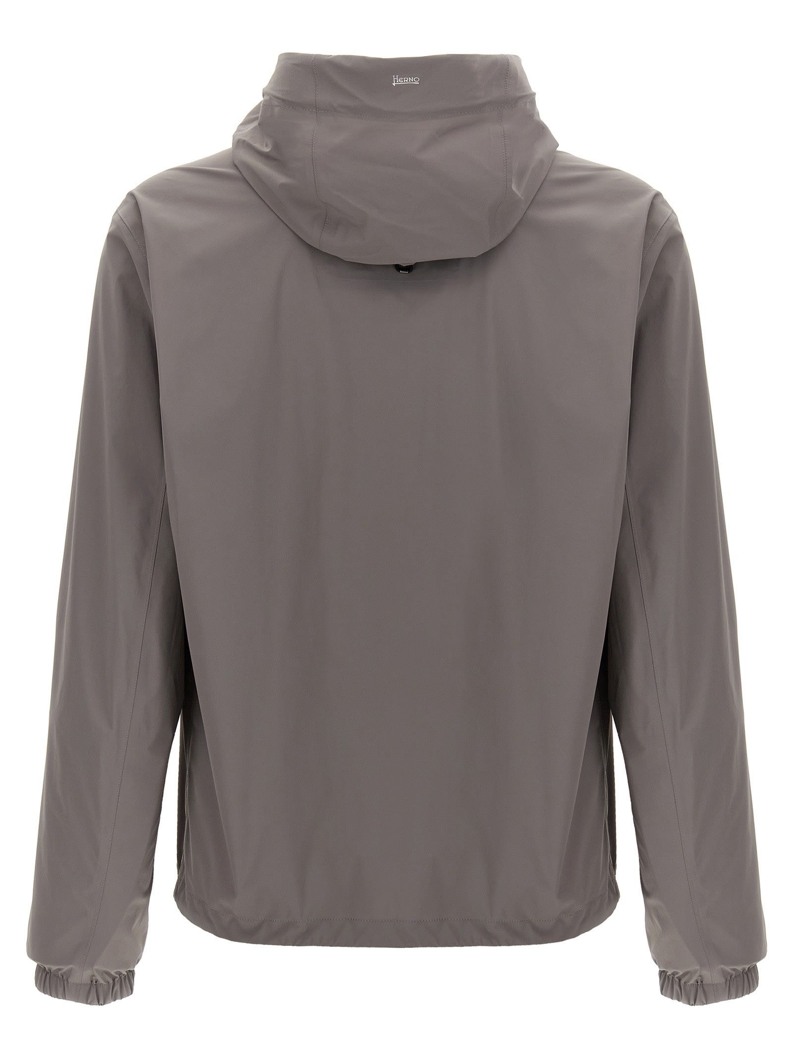 Herno Long-sleeved Casual Jacket In Gray