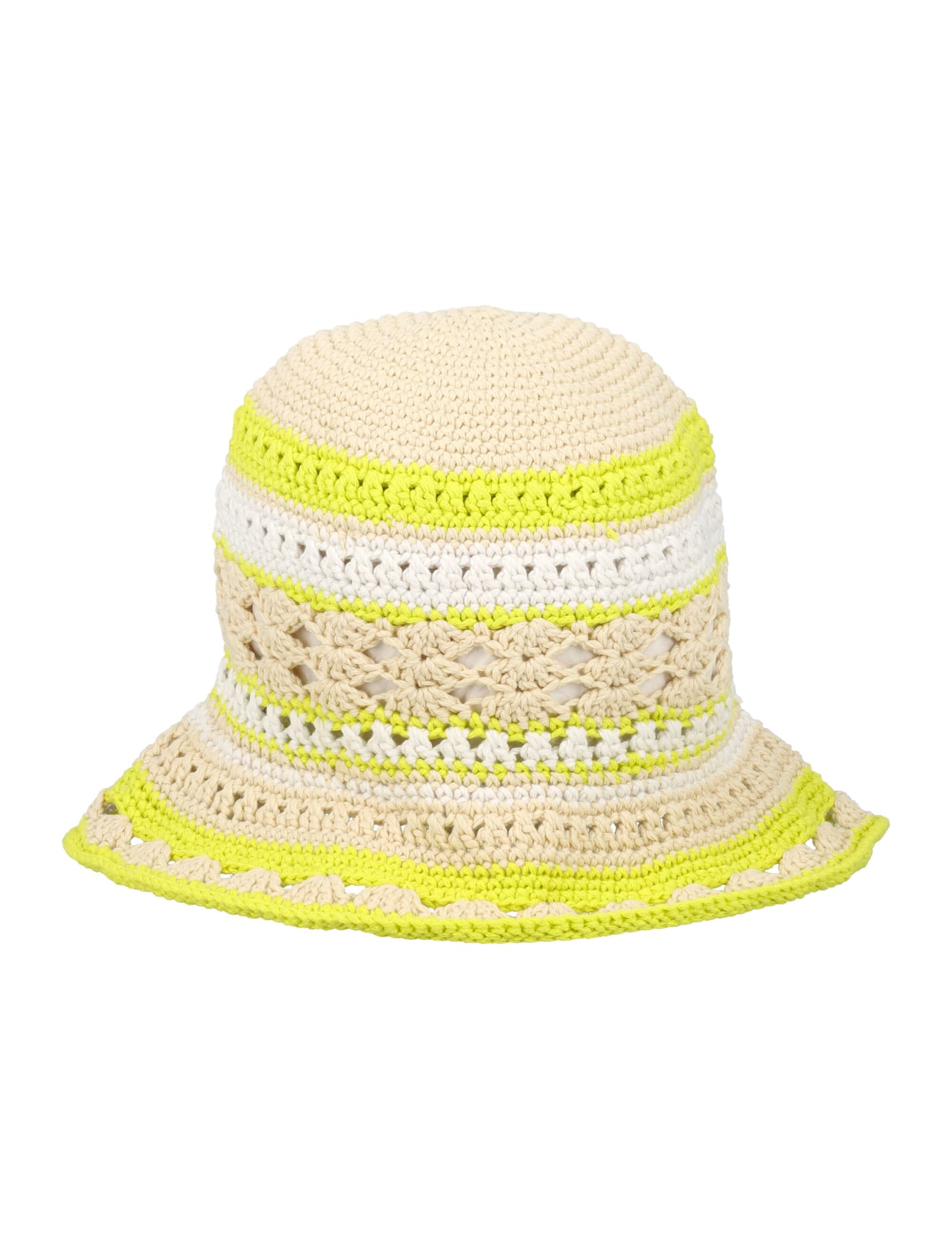 Ganni Crochet Bucket Hat