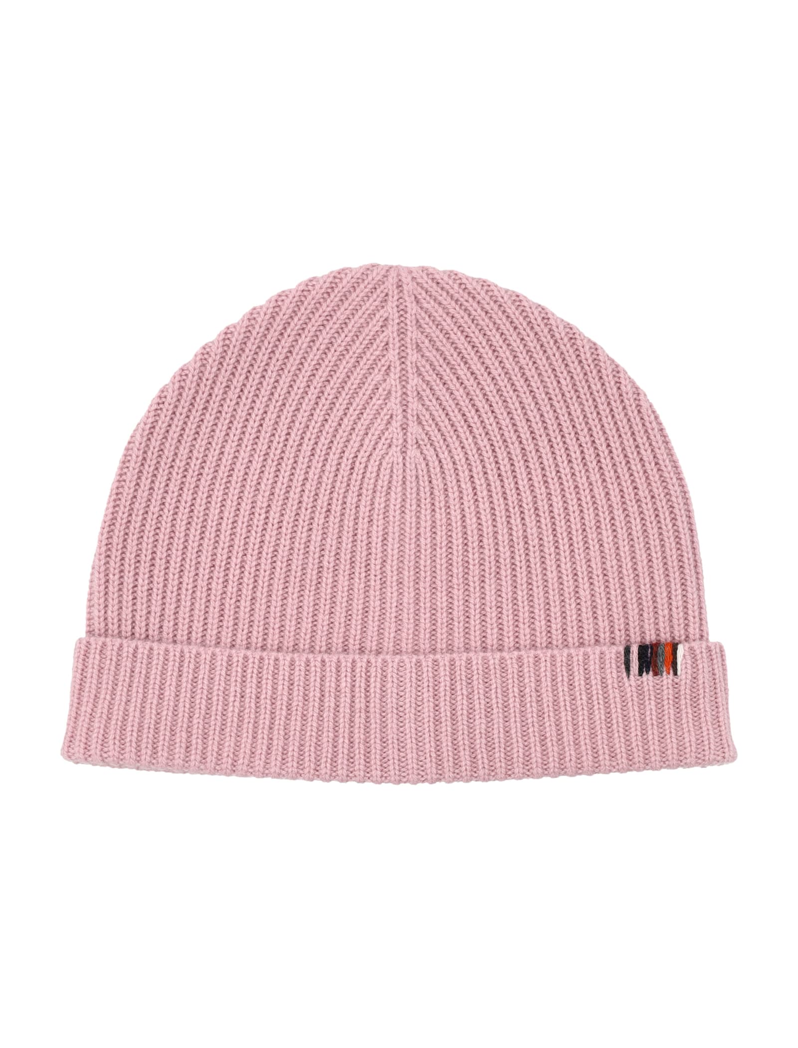Extreme Cashmere Ribbed Beanie Hat In Brown