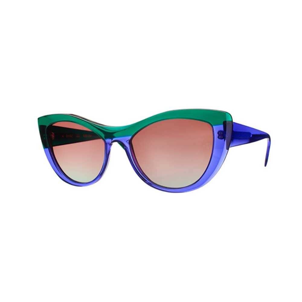 Caroline Abram Sunglasses In Blu/marrone