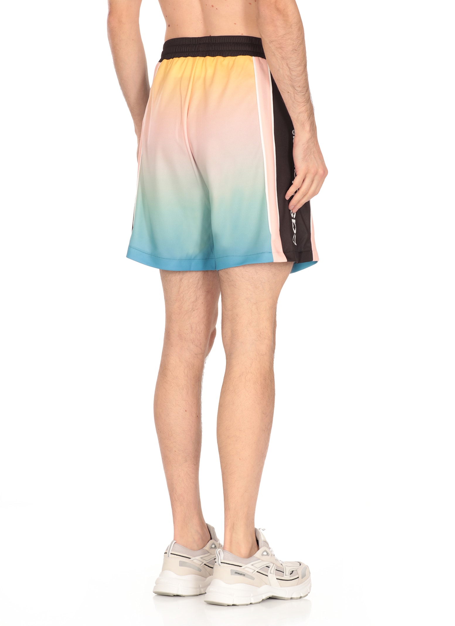 CASABLANCA PASTEL GRADIENT BERMUDA SHORTS 