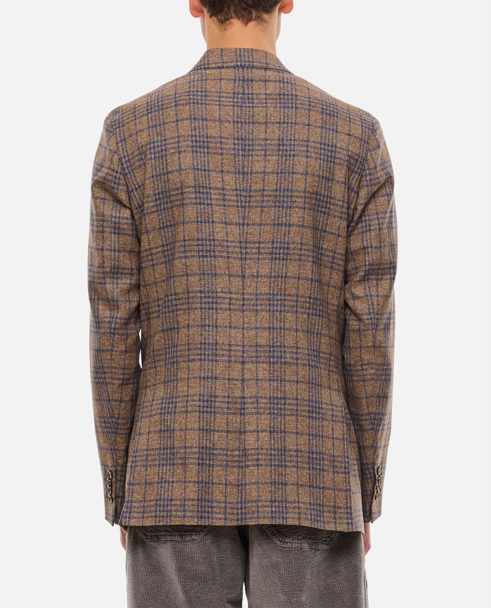 Shop Paul Smith Mens 2 Button Jacket In Marrone