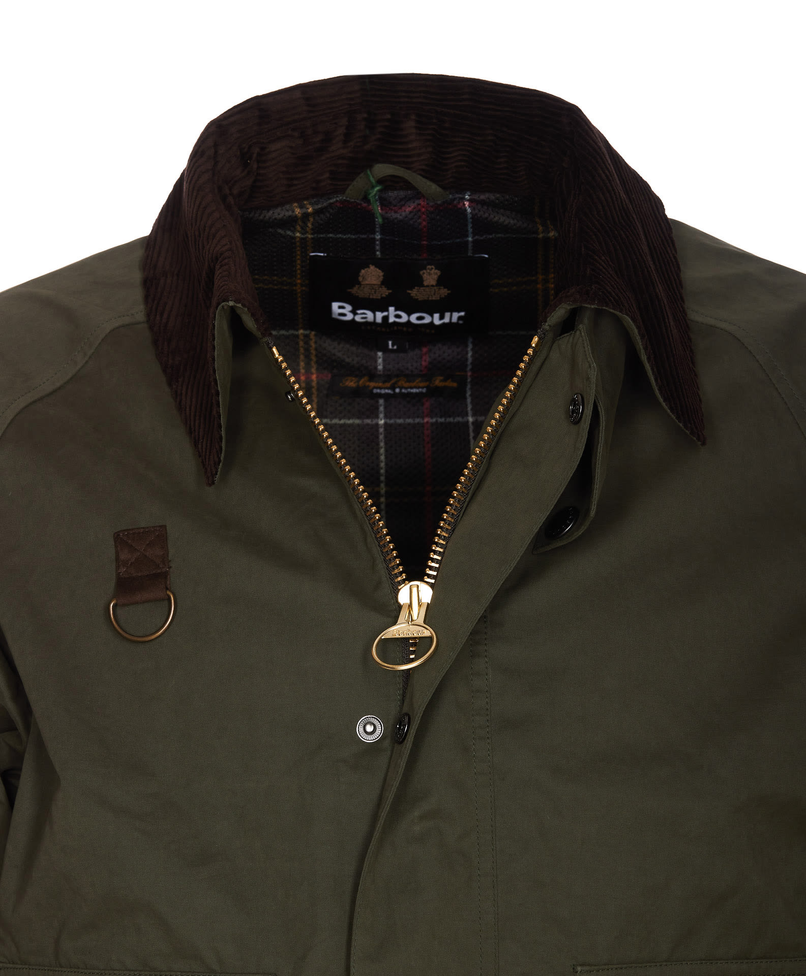 Barbour Oversize Spey Casual Jacket In Green