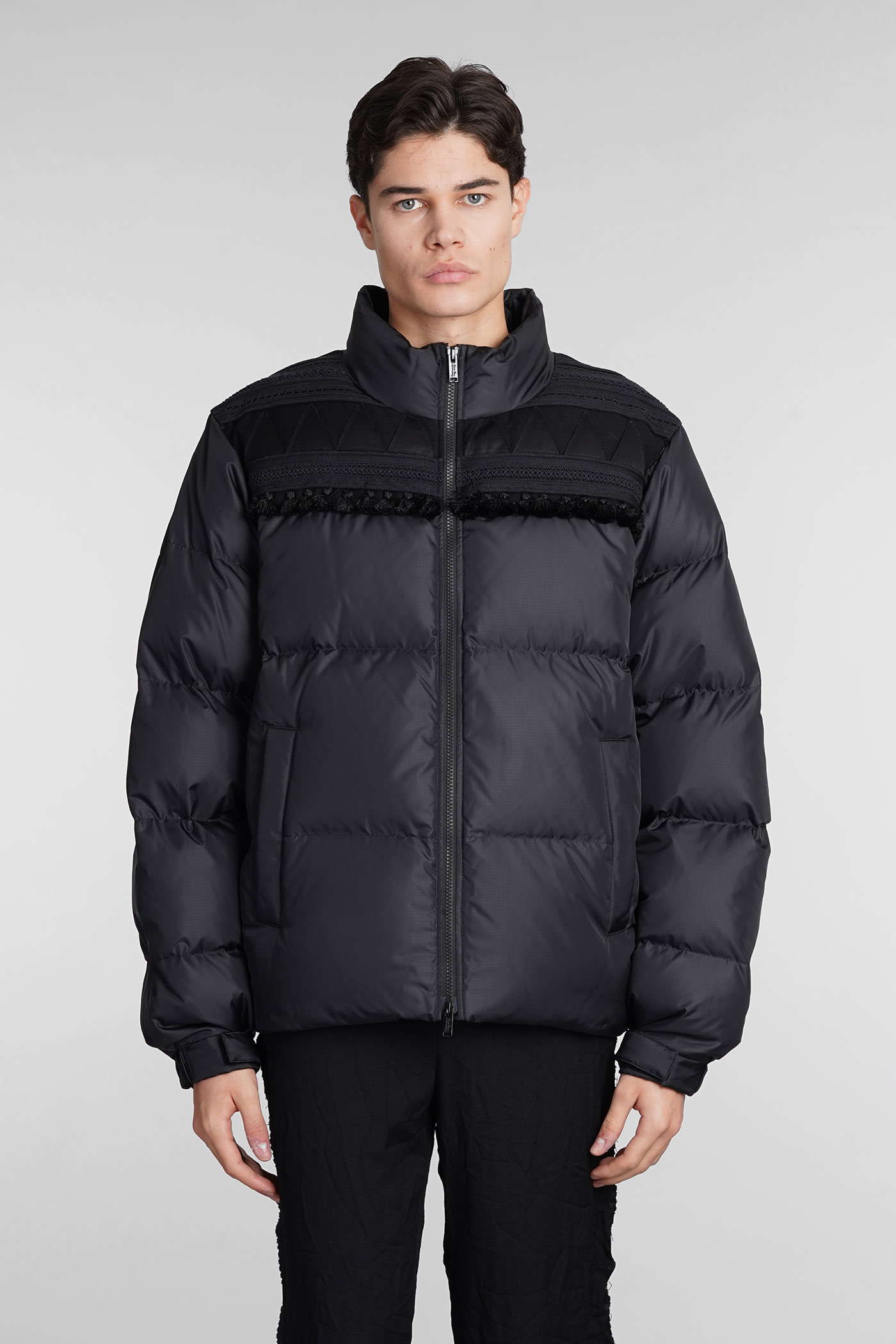 Undercover Puffer In Black Polyester