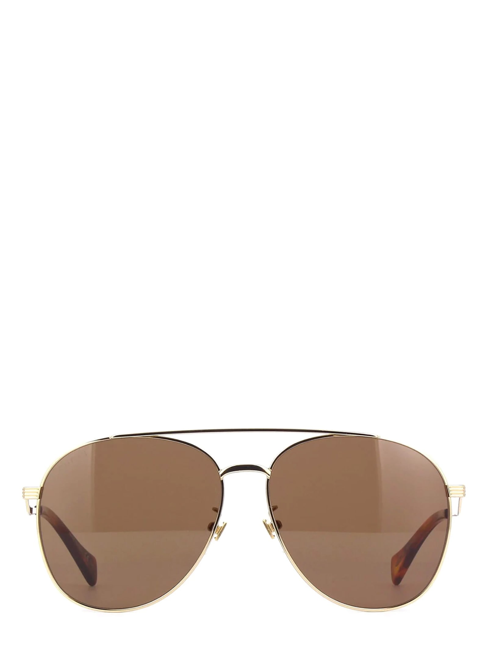 Gucci Eyewear Gg0969s Gold Sunglasses