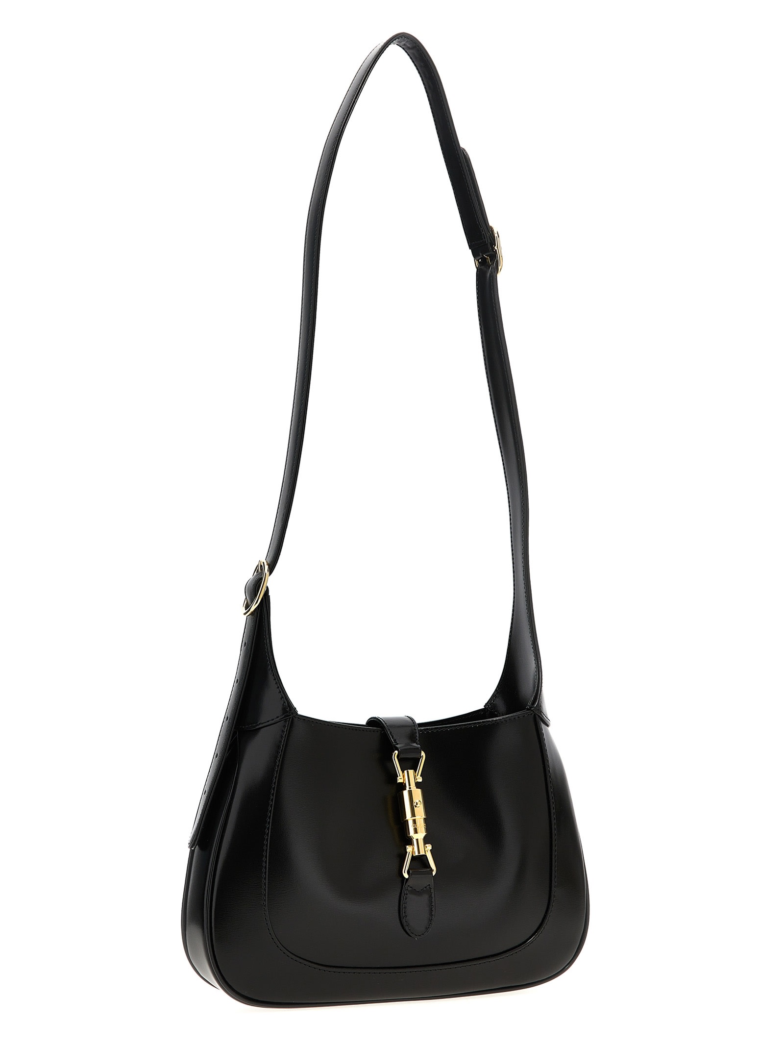 Shop Gucci Jackie 1961 Small Shoulder Bag In Black