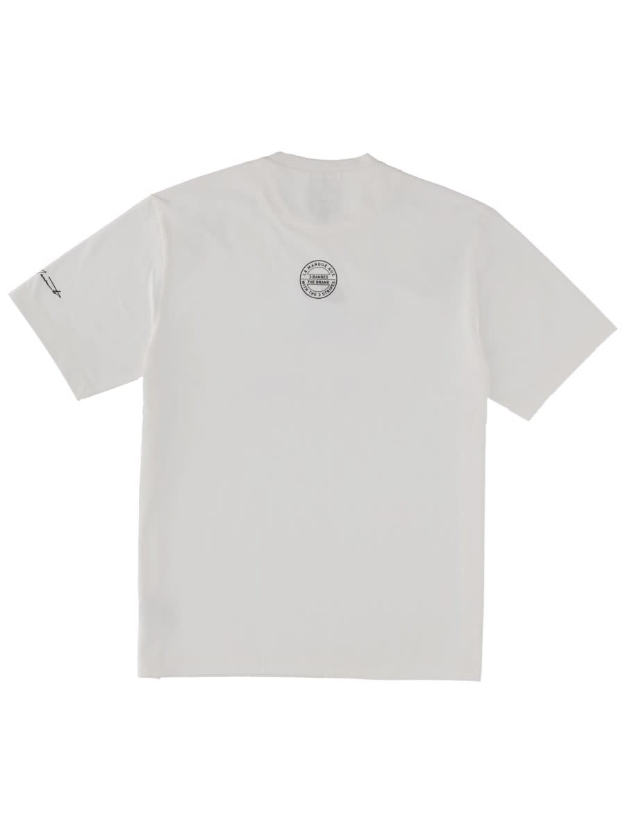 Y-3 T-shirt With Logo Y - 3 X Neighborhood In White