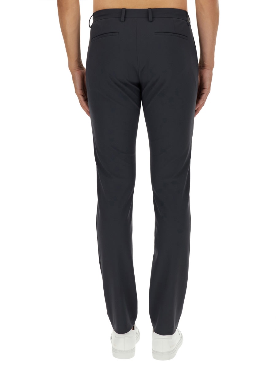 Theory Straight Leg Pants In Black