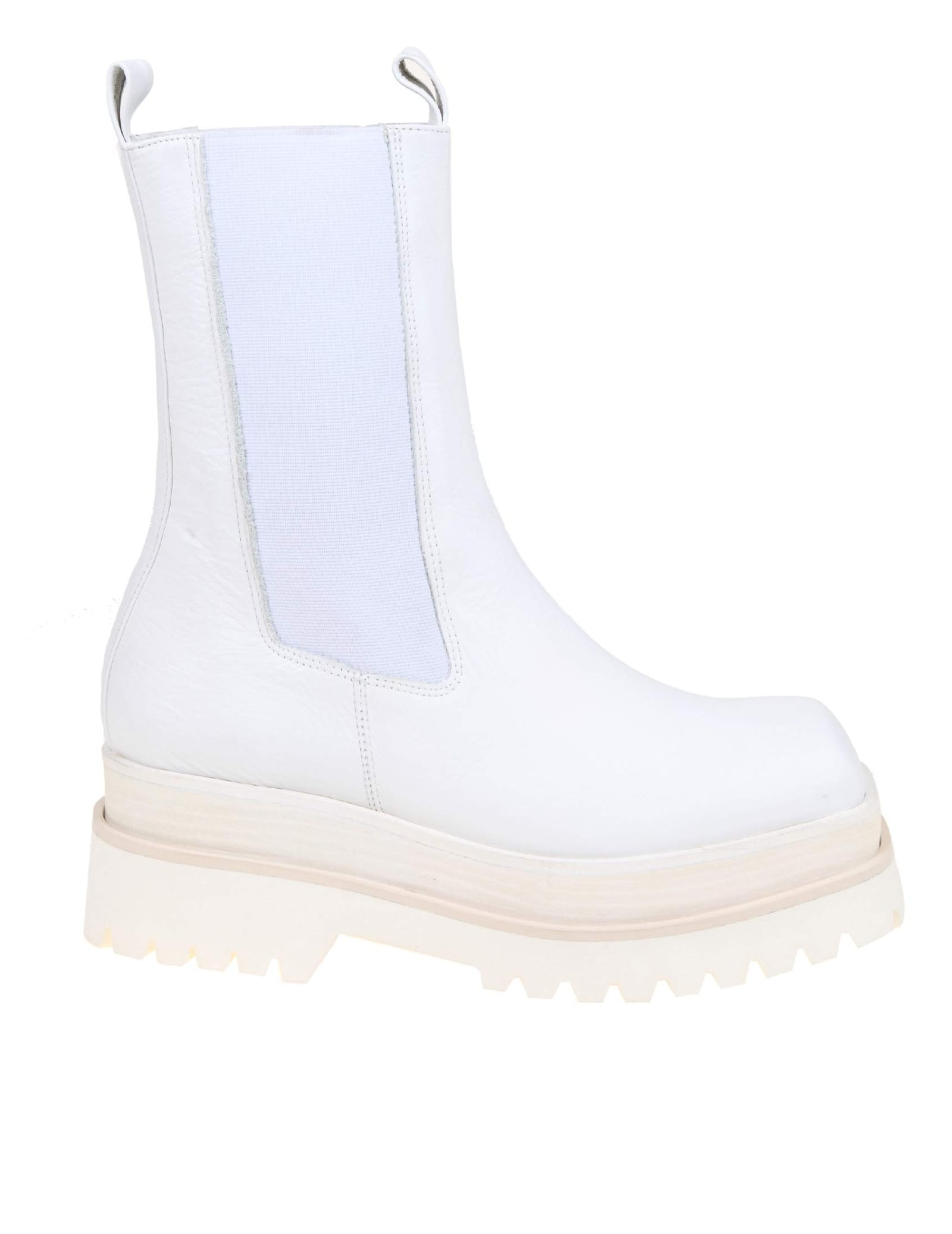 Paloma Barceló Paloma Barcelo danielle Ankle Boot In White Nappa