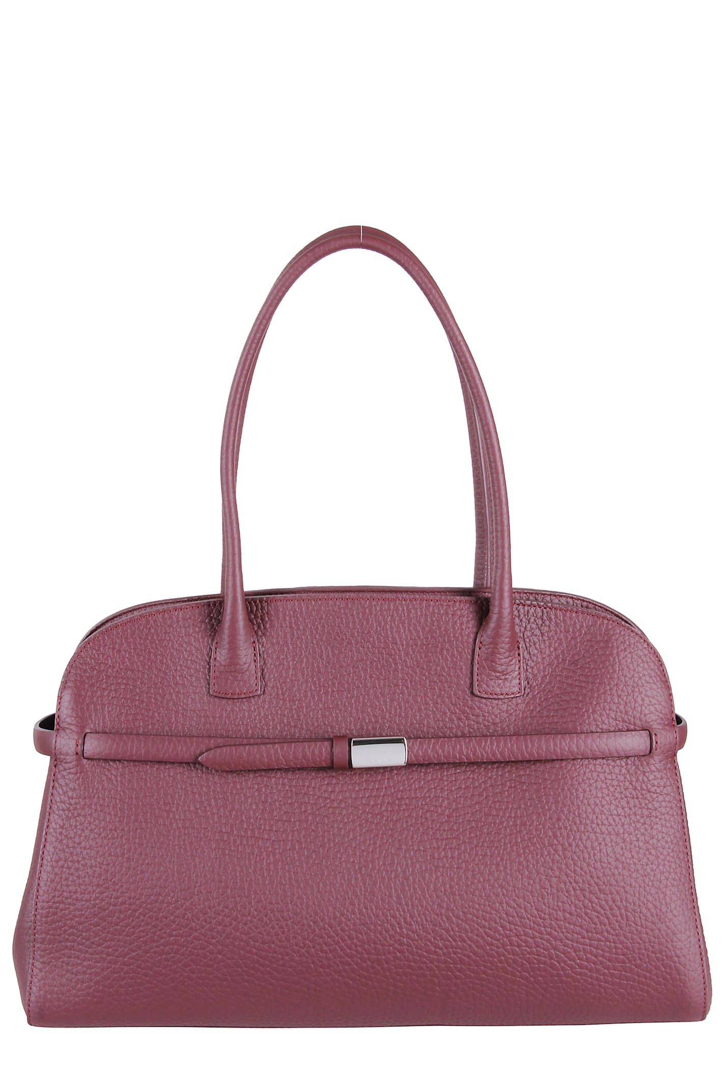 Orciani Borsa A Mano In Burgundy